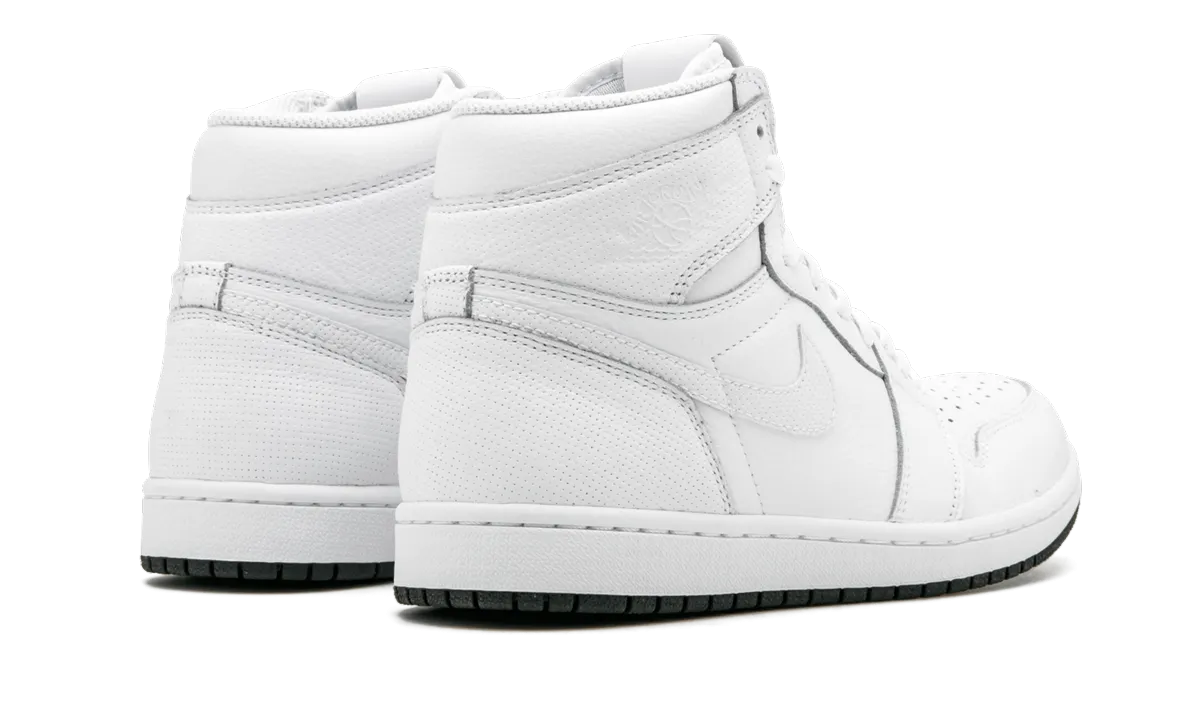 Air Jordan 1 Retro High OG "White Perforated" Compression Molded Foam workout mode