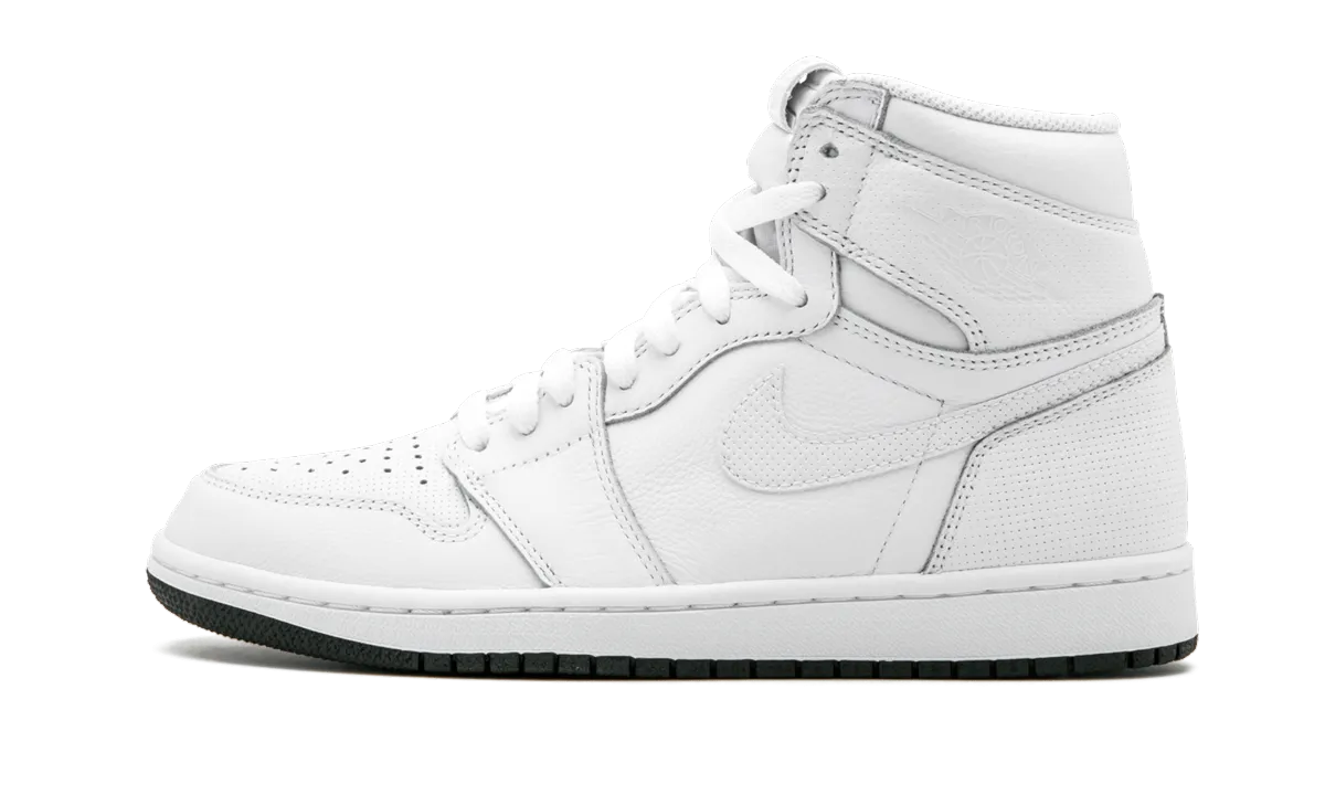 Easy Packing Tension Balanced Lacing Air Jordan 1 Retro High OG "White Perforated"