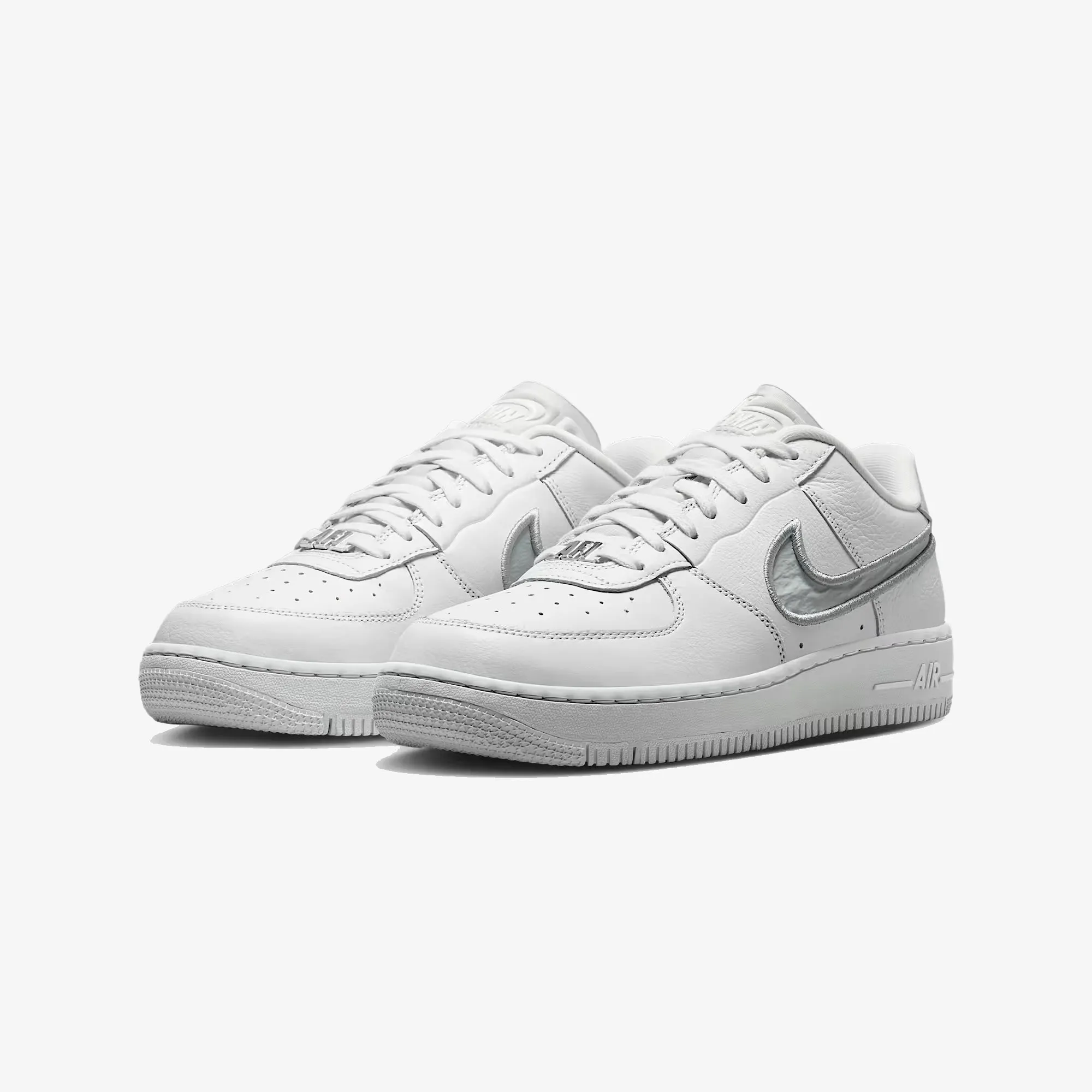 NIKE | AIR FORCE 1 LOW DANCE { SUMMIT WHITE/METALLIC SILVER-PHOTON DUST Bare Footfeel Neutral Tone Options