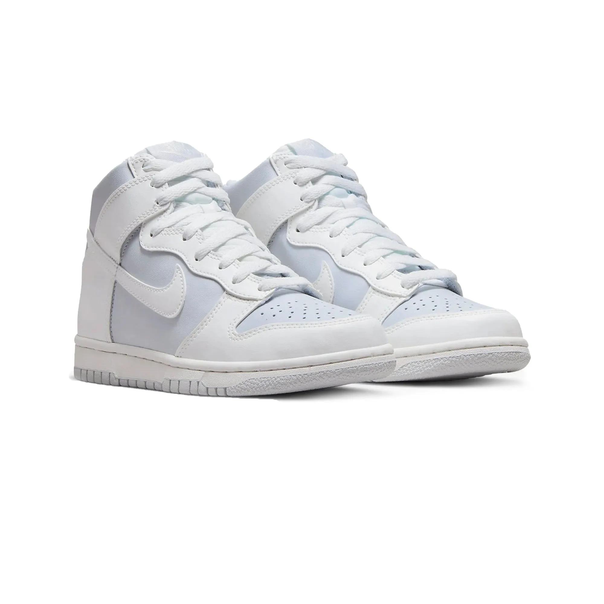 Low Cut Nike Dunk High 'Summit White Football Grey' GS (2022)