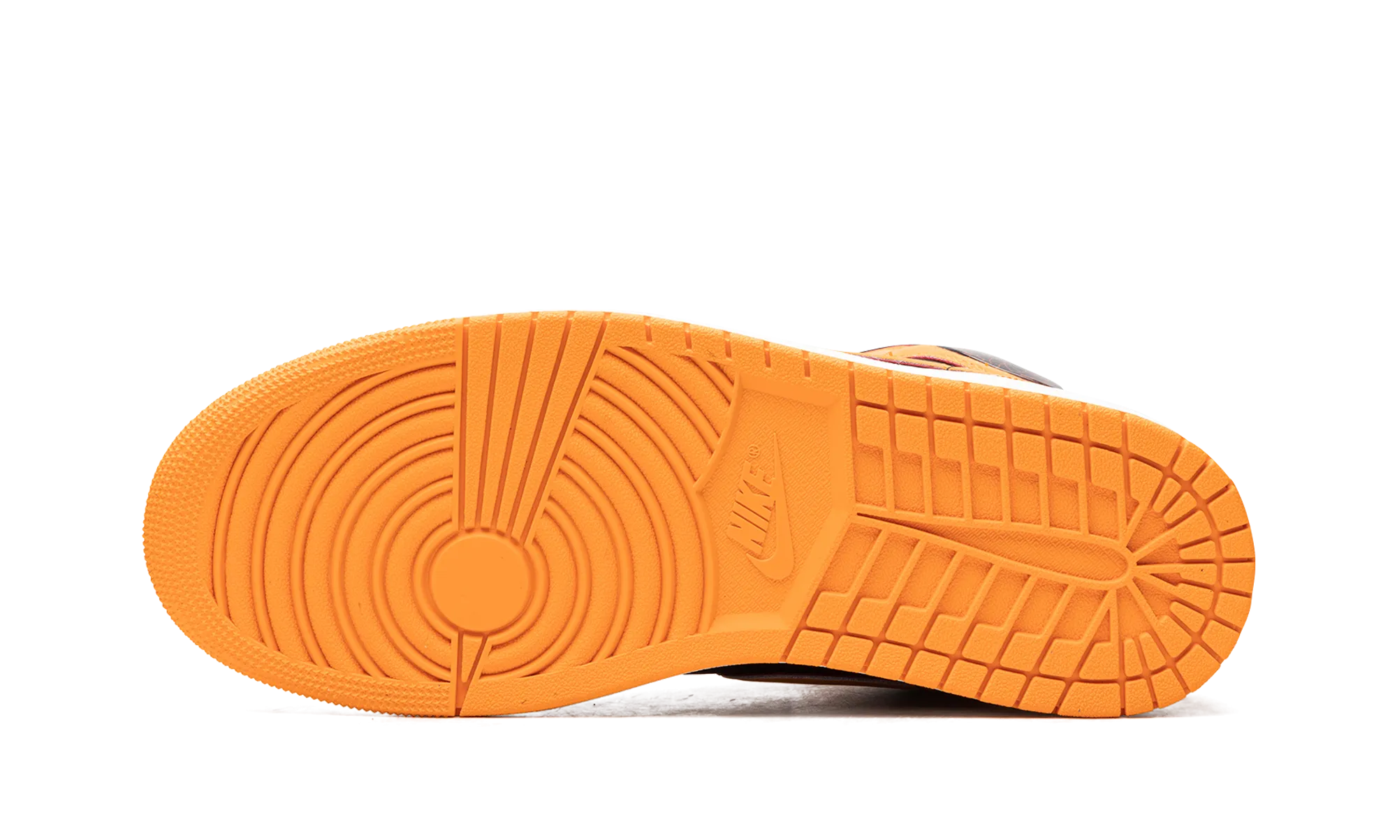 Responsive Control Non Marking Soles Air Jordan 1 Mid "Vivid Orange"
