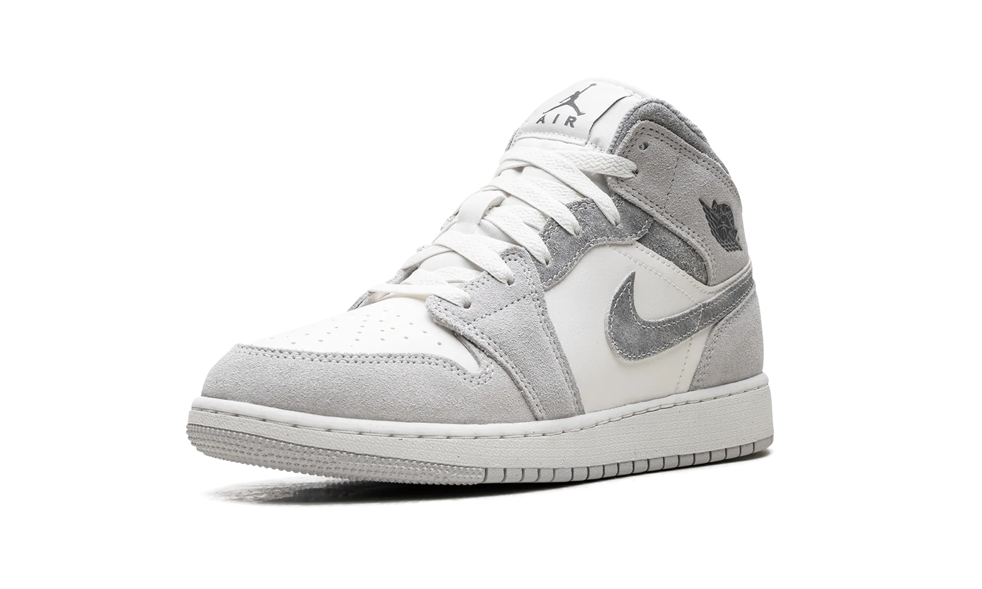 Impact Foam All Season Air Jordan 1 Mid SE GS "Neutral Grey"