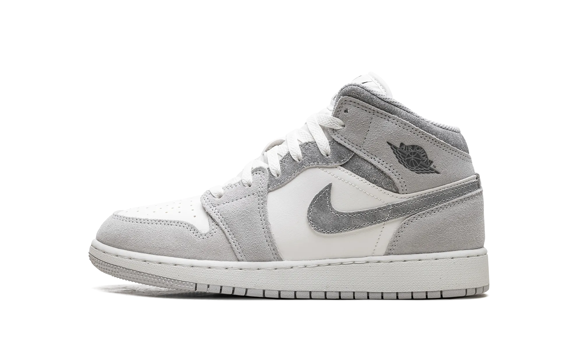 Air Jordan 1 Mid SE GS "Neutral Grey" Fast pace Anti Perspiration