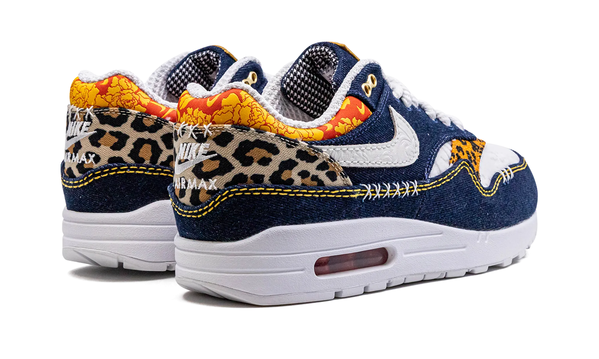 Air Max 1 PRM "Denim Leopard" treadmill runner