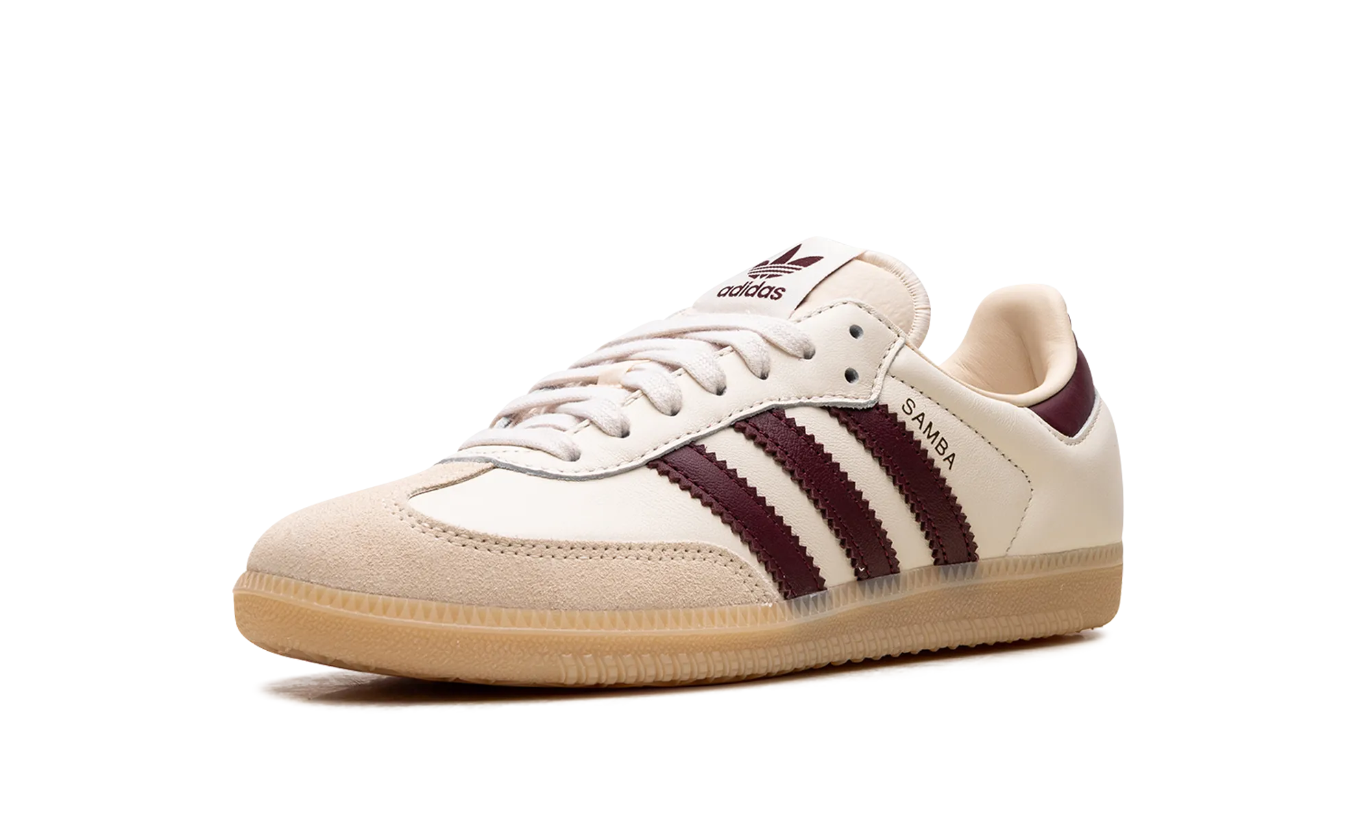 Trendy Appeal Outfit Essential Samba OG "Cream White / Burgundy"