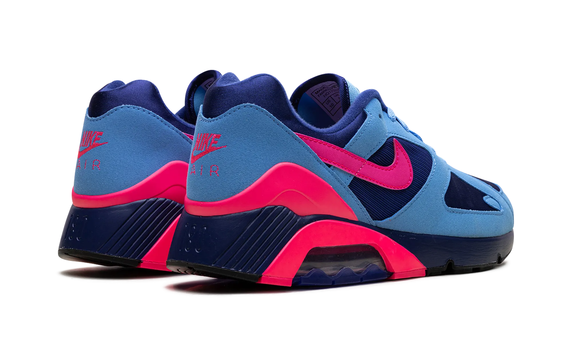 Air Max 180 "University Blue" reinforced toe shoes