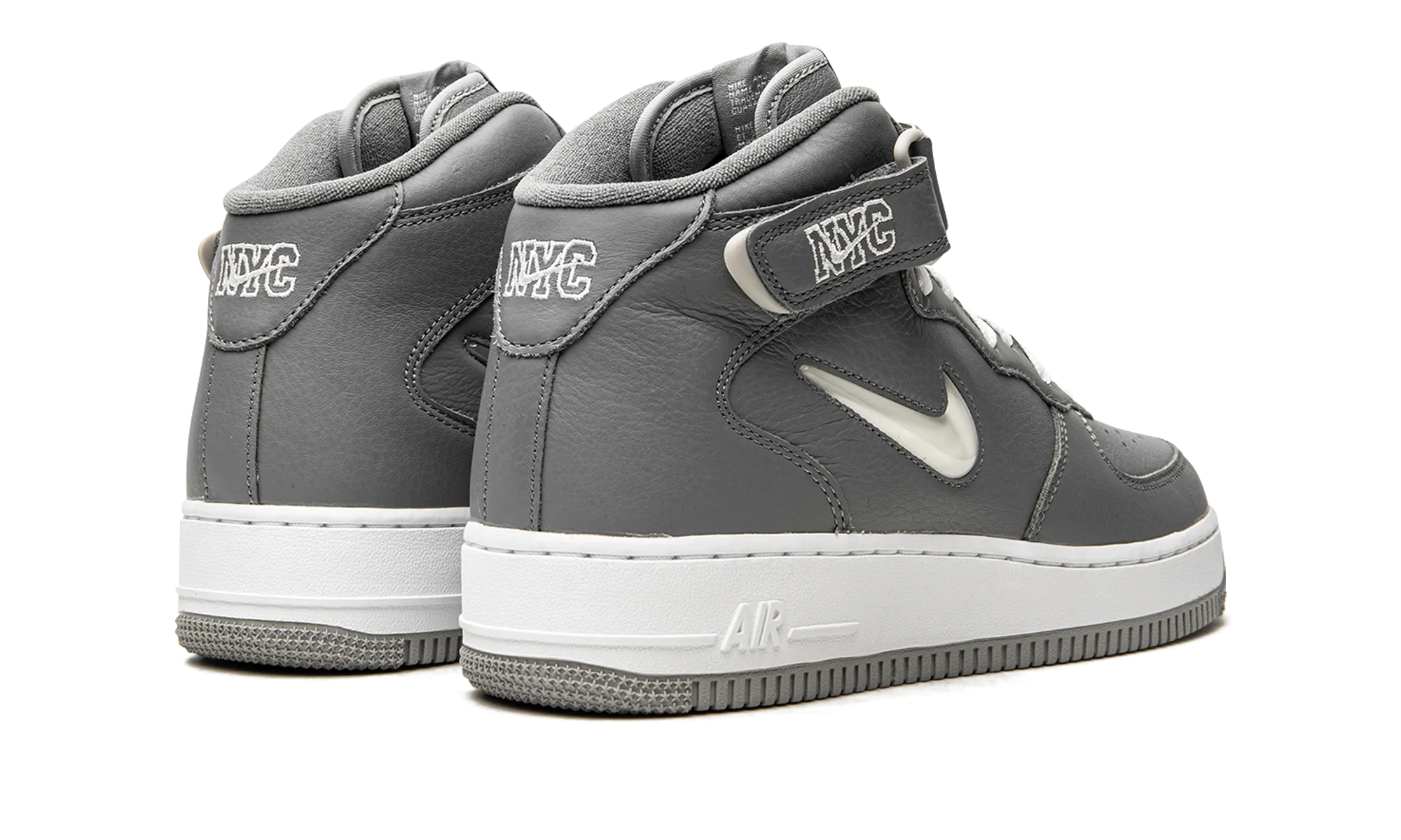 Air Force 1 Mid QS "Jewel NYC Cool Grey" Campus Style Extended Wear