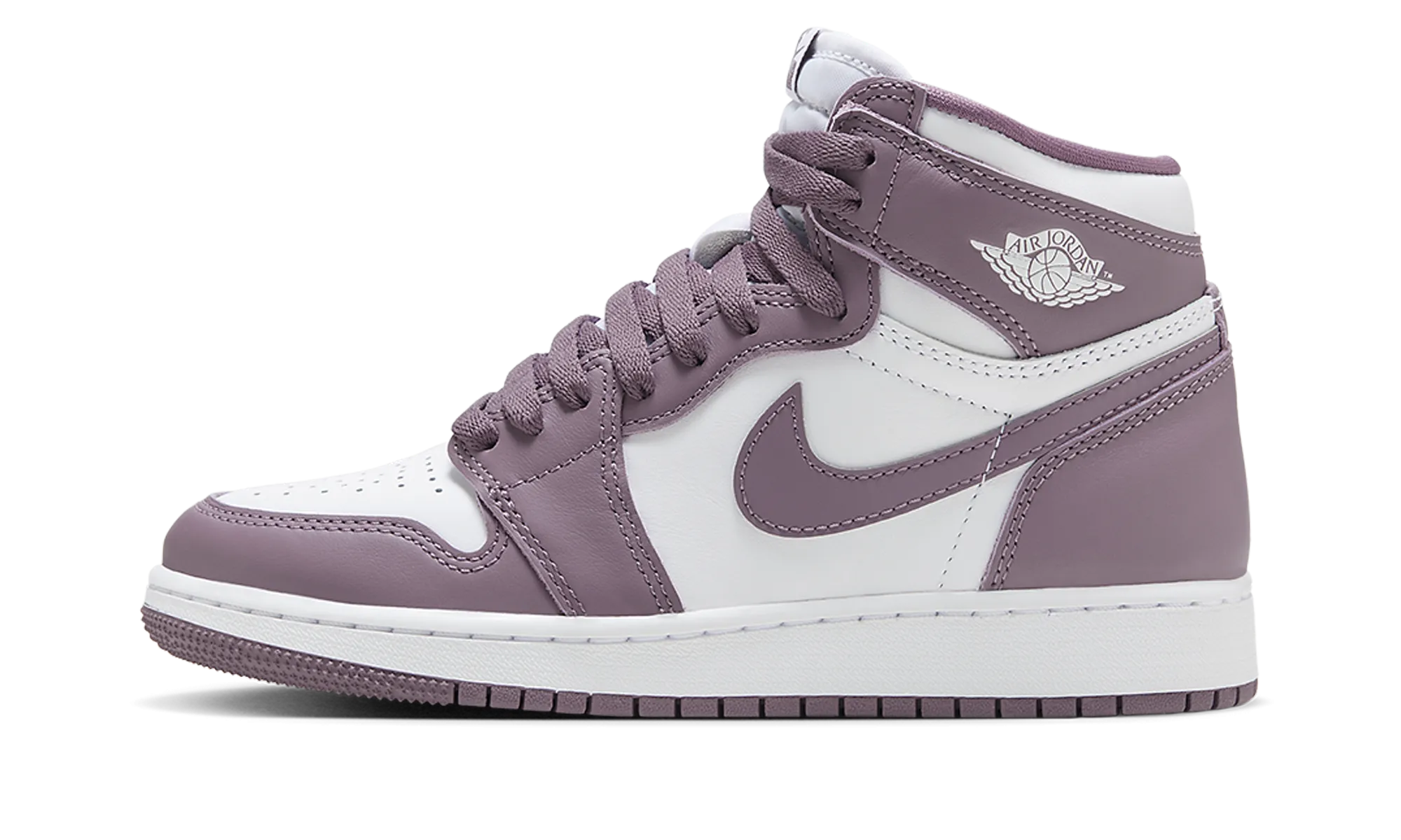 High impact Steady Pace Air Jordan 1 Retro High OG GS "Mauve"