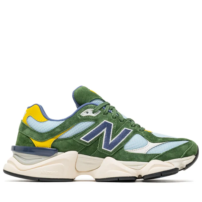 Anti Tear Material Elastic New Balance 9060 - Dark Alpine Green/Frosted Glass