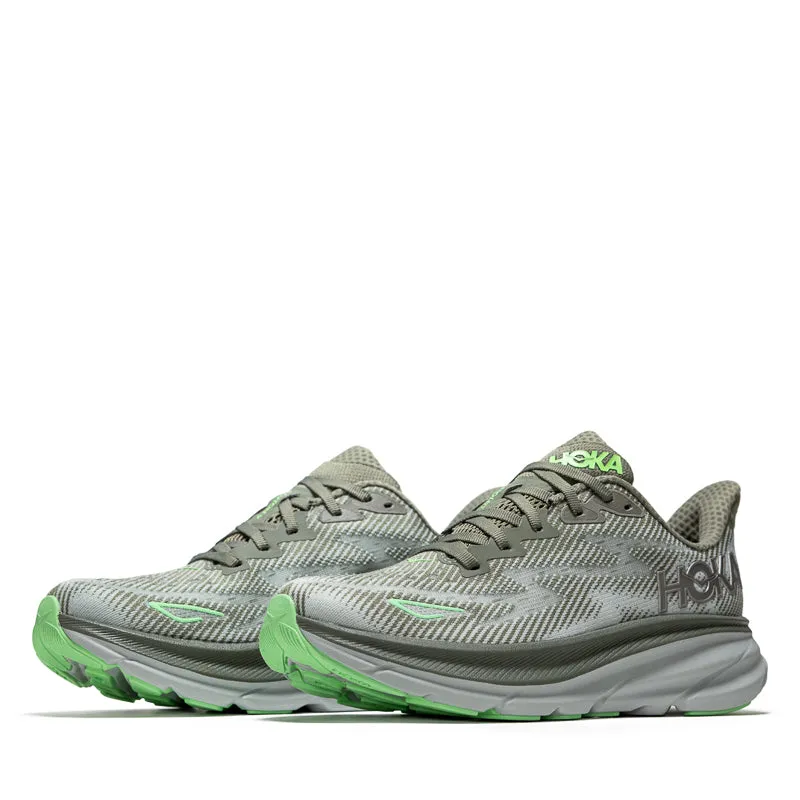 Ultimate Flex Training Women's Hoka Clifton 9 - Olive Haze/Mercury