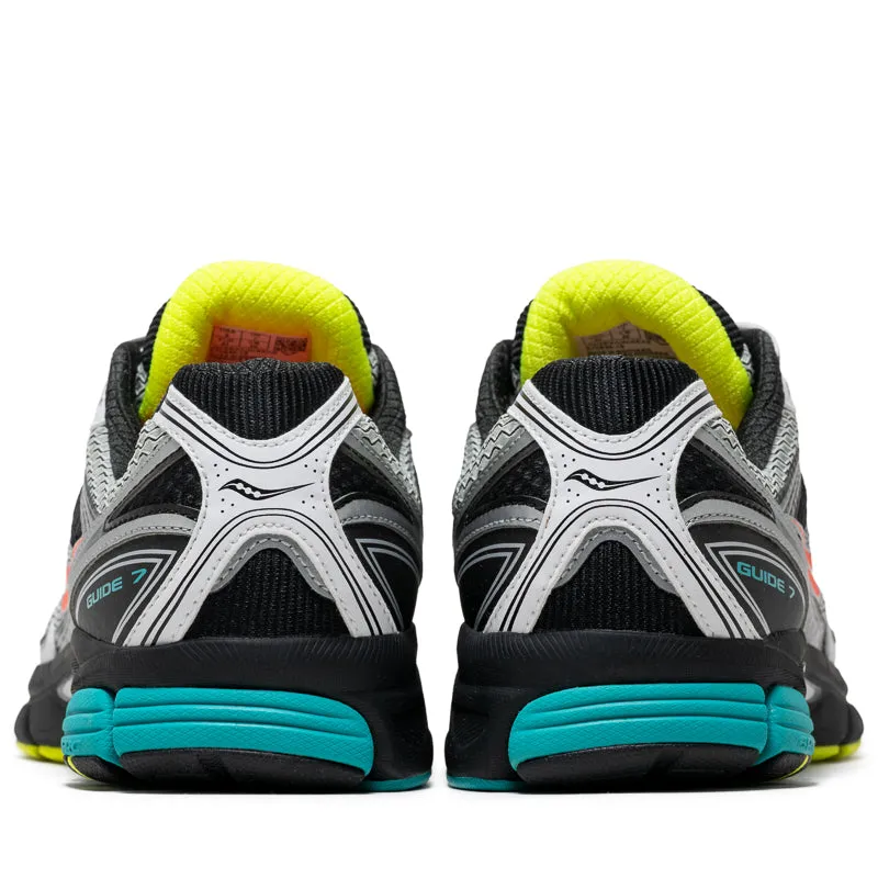 Saucony Progrid Guide 7 - White/Teal Trendy Choice Hyper Bounce Midsole