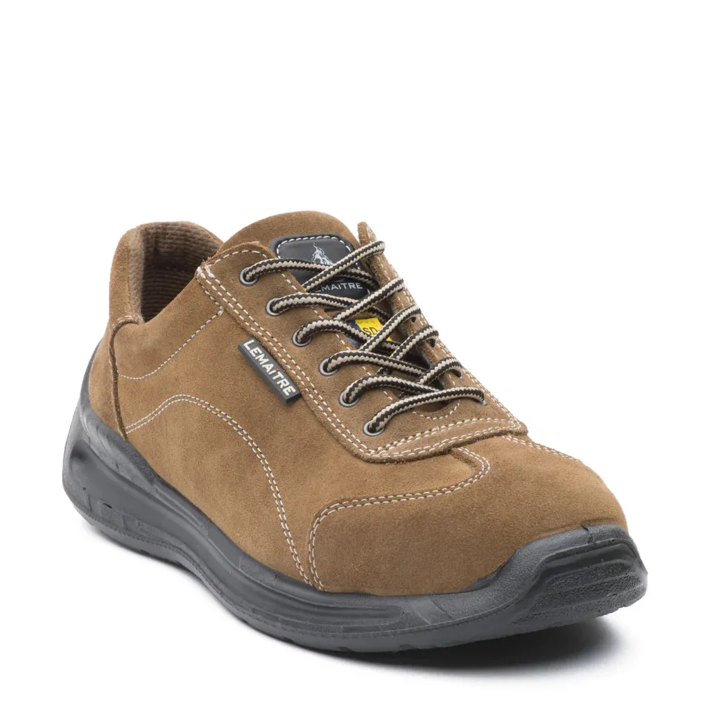 Earth Brown Coffee Walk Viper Unisex Steel Toe Safety Shoes