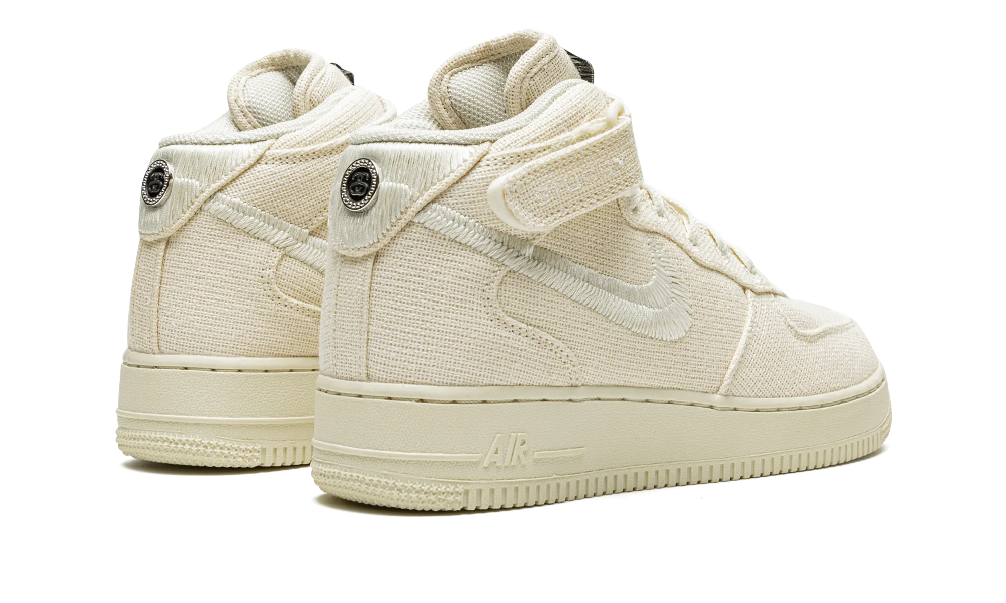 Skate Step Trendy Look Air Force 1 Mid "Stussy - Fossil"