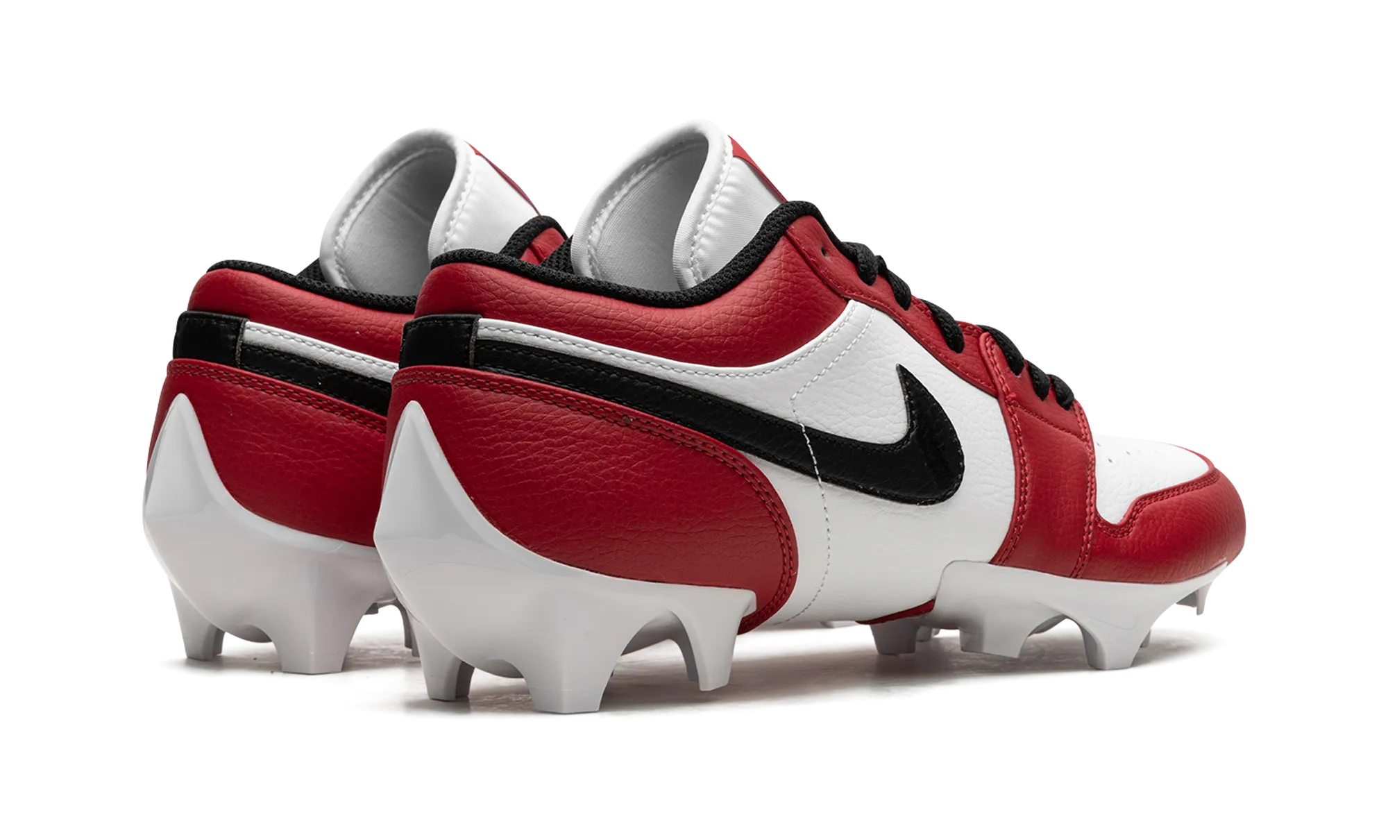 Extended Heel Support Air Jordan 1 Low TD Cleat "Chicago"