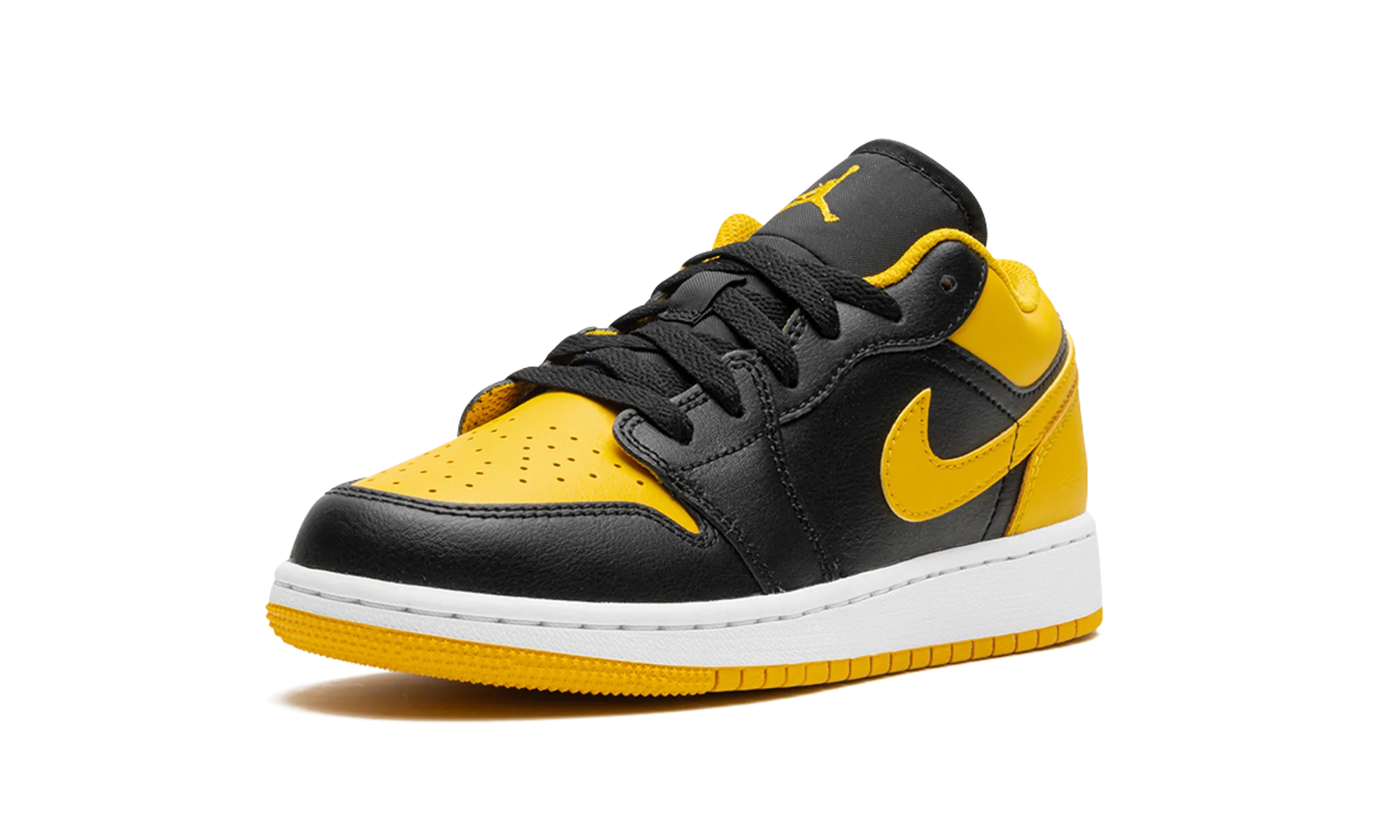 Ergonomic Lasting HeelSupport Air Jordan 1 Low GS "YELLOW OCHRE"