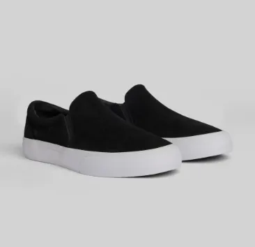 Weekend Ready Short Trip Warsaw Ltd Footwear Stranger Slip-On Black/ White