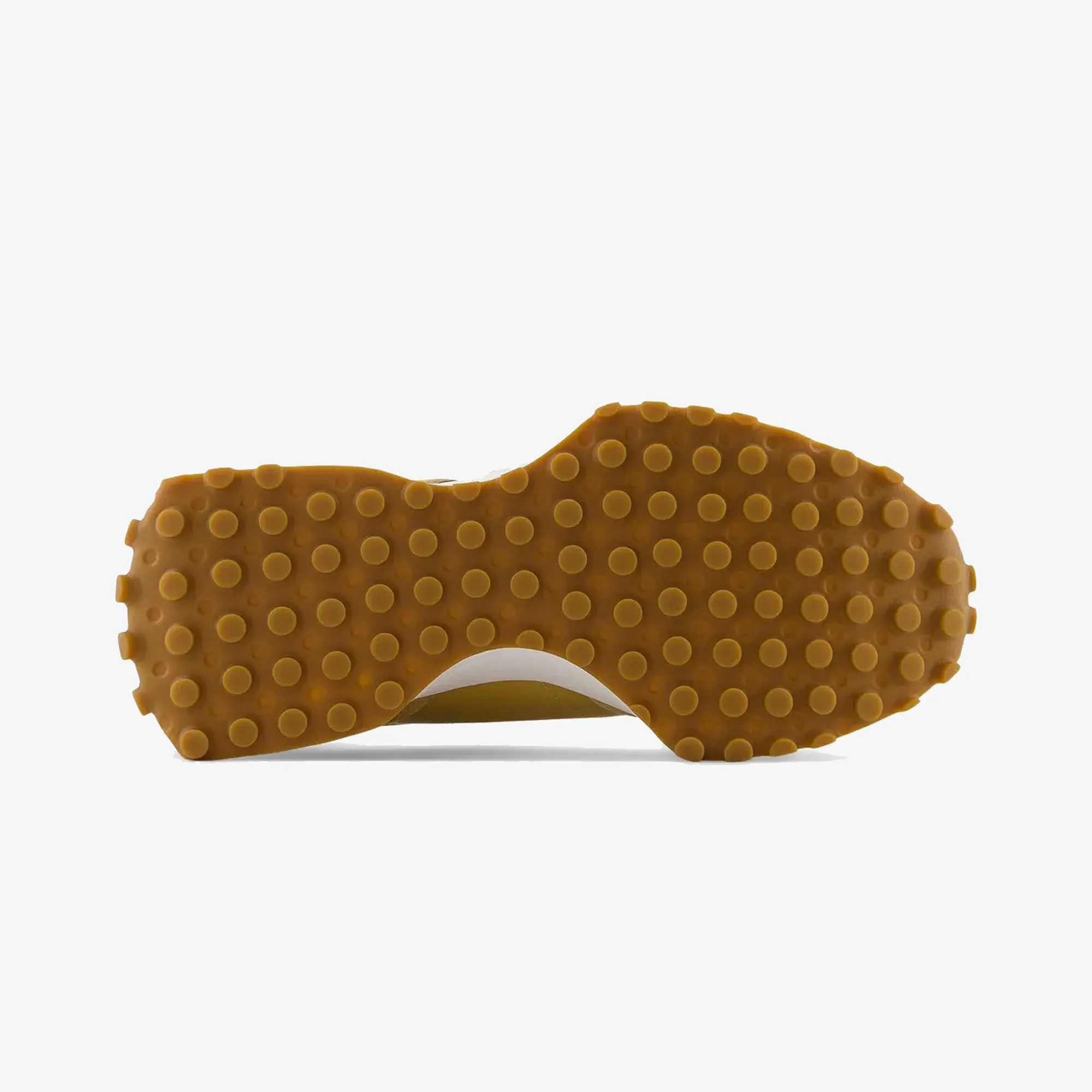 embossed running shoes New Balance | 327 { BROWN/WHITE