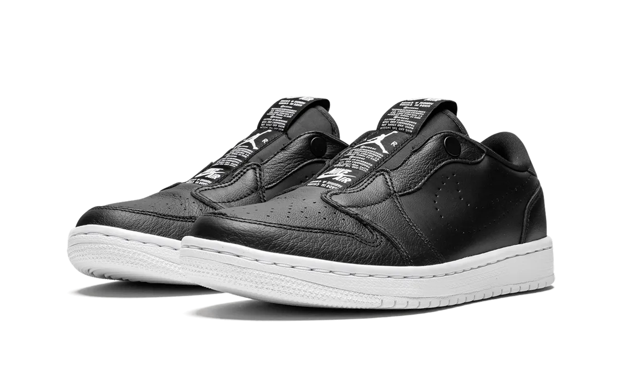 Walking   Friendly Balanced Ride AIR JORDAN 1 RET LO SLIP WMNS "Black White"