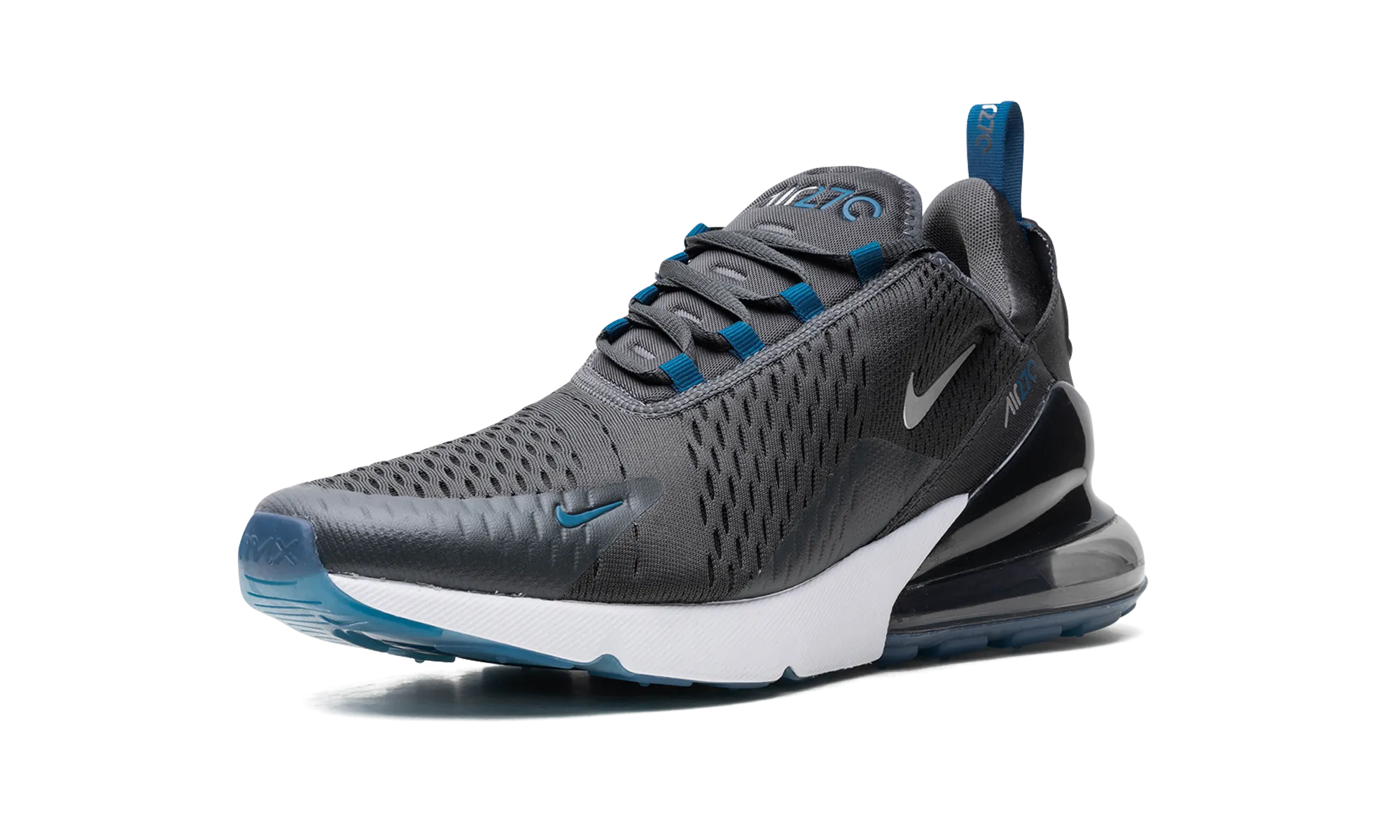 Air Max 270 "Anthracite Industrial Blue" afternoon running shoes personalized shoes