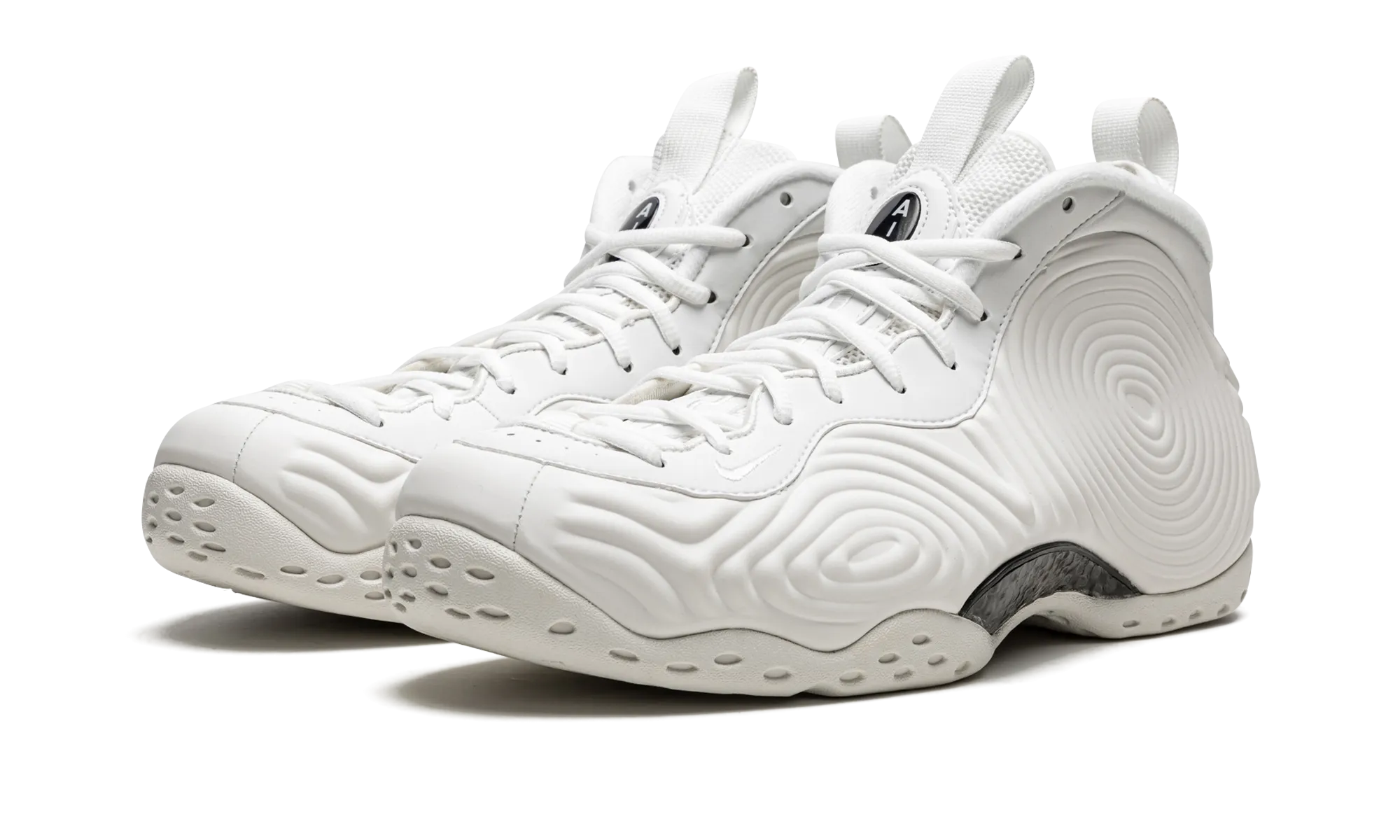 Elasticated Sling Neutral Foot Alignment Air Foamposite One "Comme des Gar?ons - White"