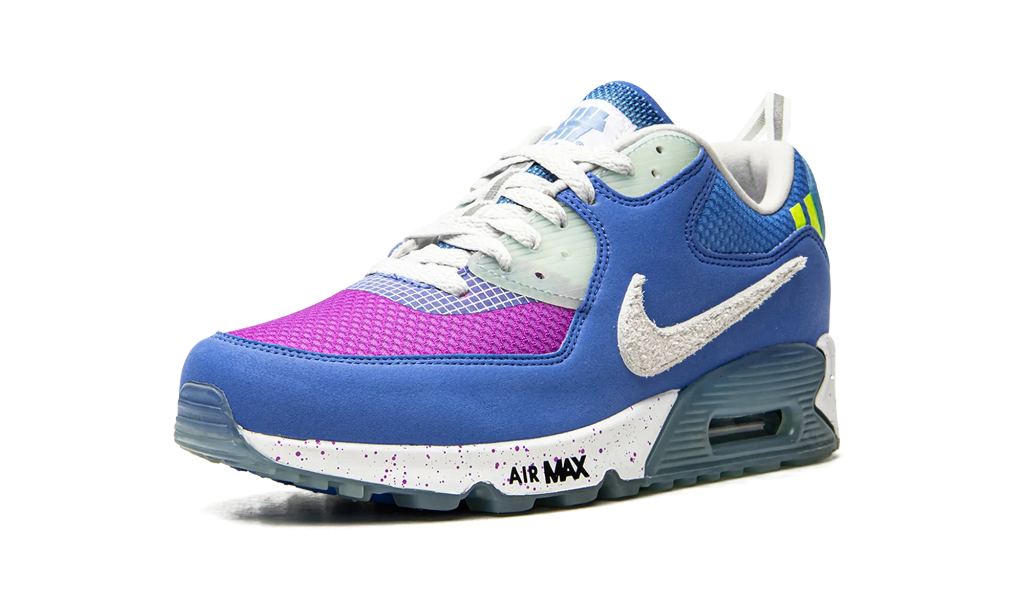 Air Max 90 "Undefeated - Pacific Blue" hypoallergenic running wear bounce - providing shoes