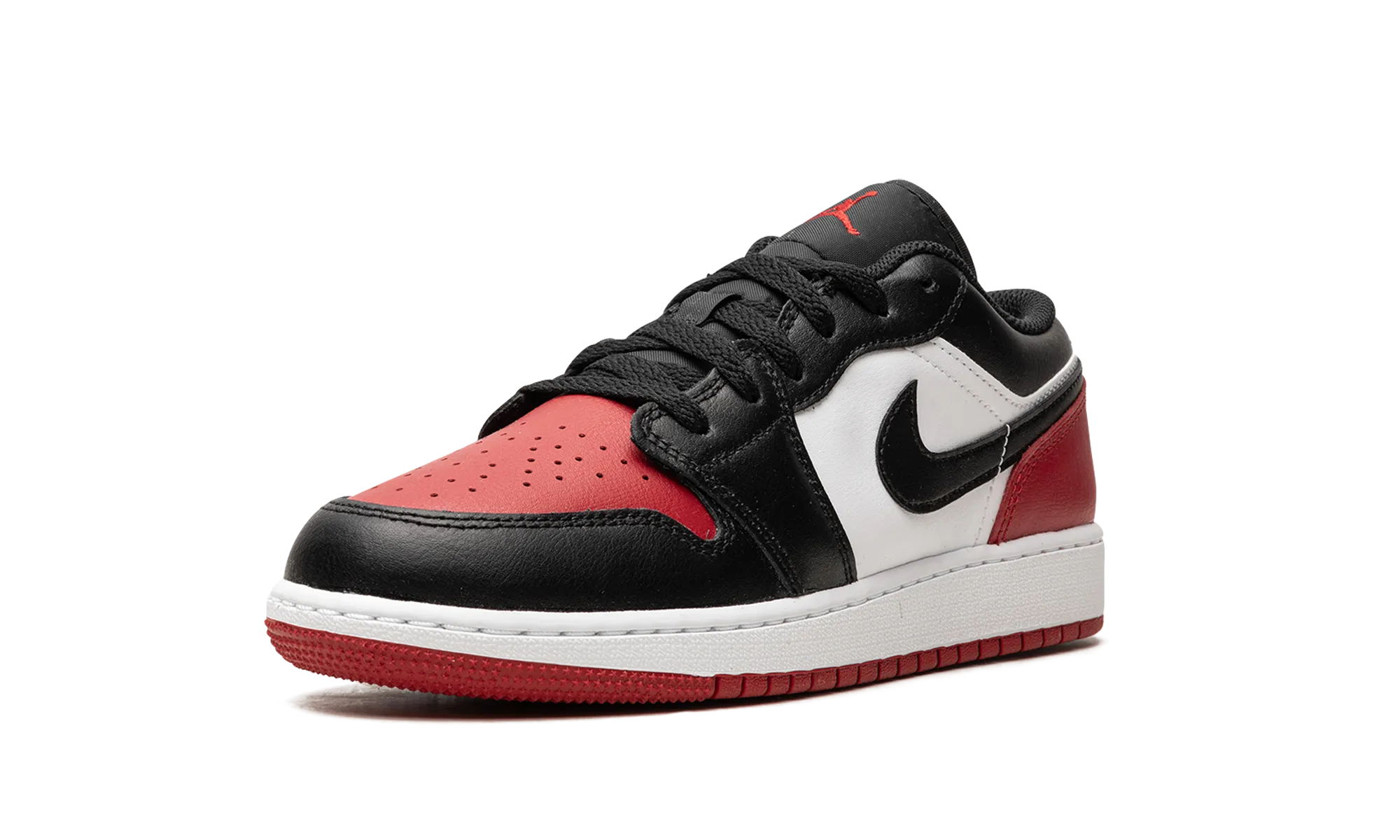 Run Control AIR JORDAN 1 LOW GS "BRED TOE"