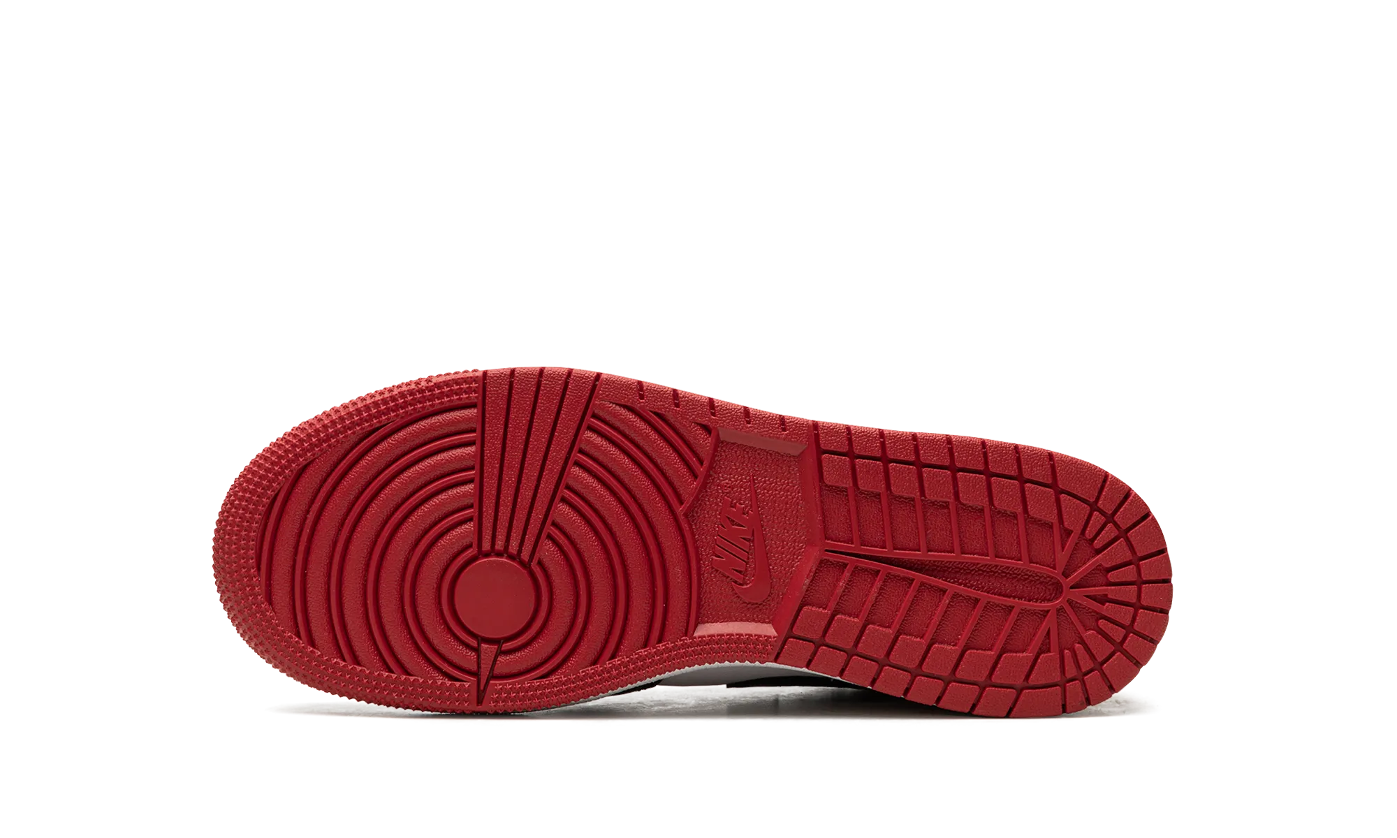 AIR JORDAN 1 LOW GS "BRED TOE" Impact absorption Vibrant lining