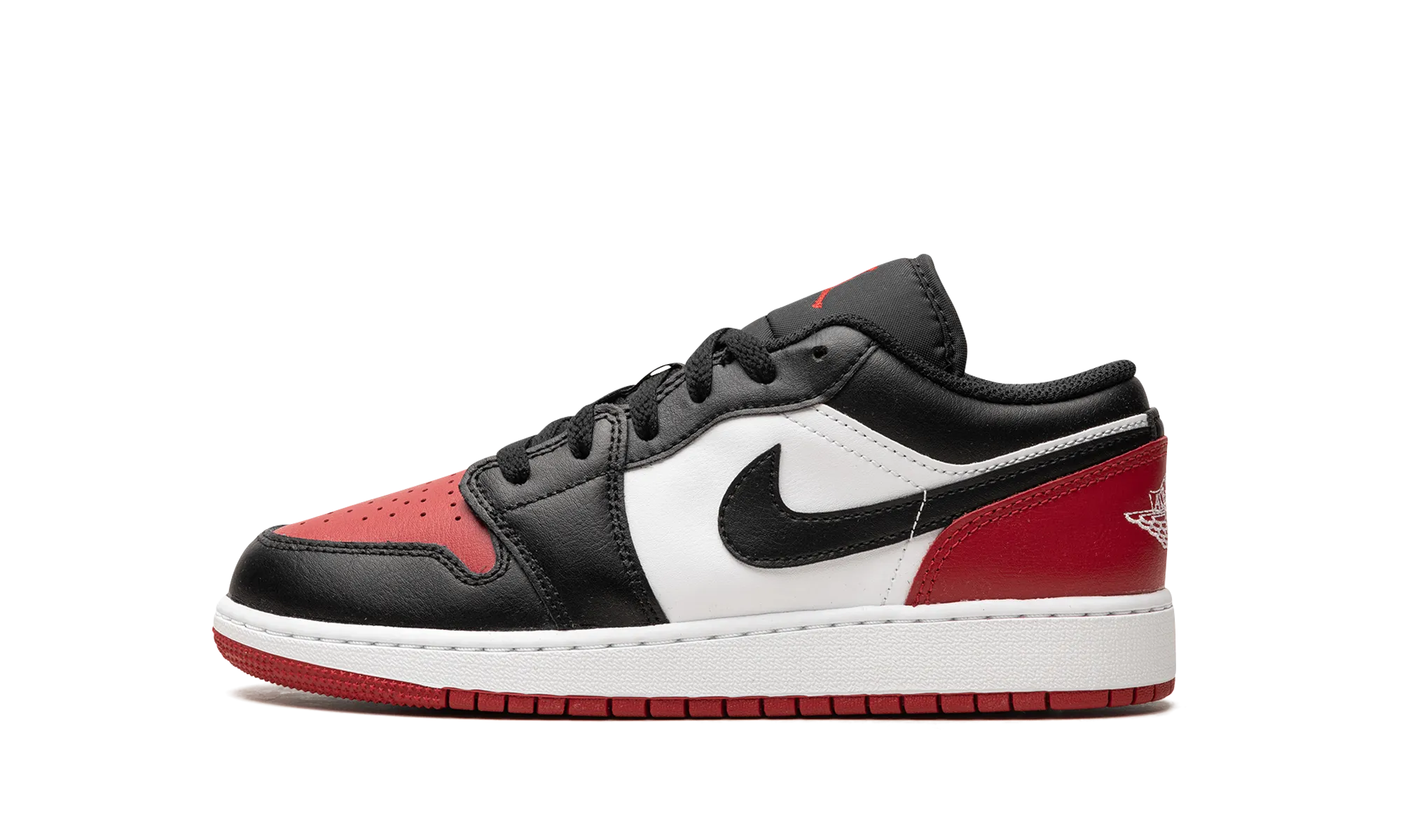 Aramid Fiber Reinforcement Supportive Footbed AIR JORDAN 1 LOW GS "BRED TOE"