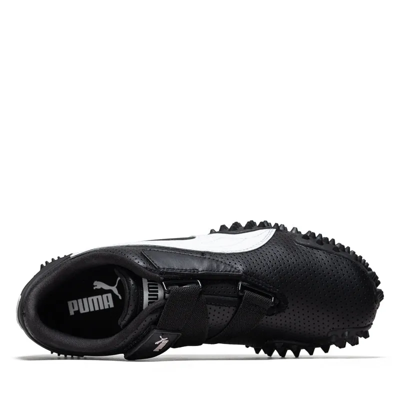 Recycled Rubber Base Universal Look Women's Puma Mostro Perf - Black/White
