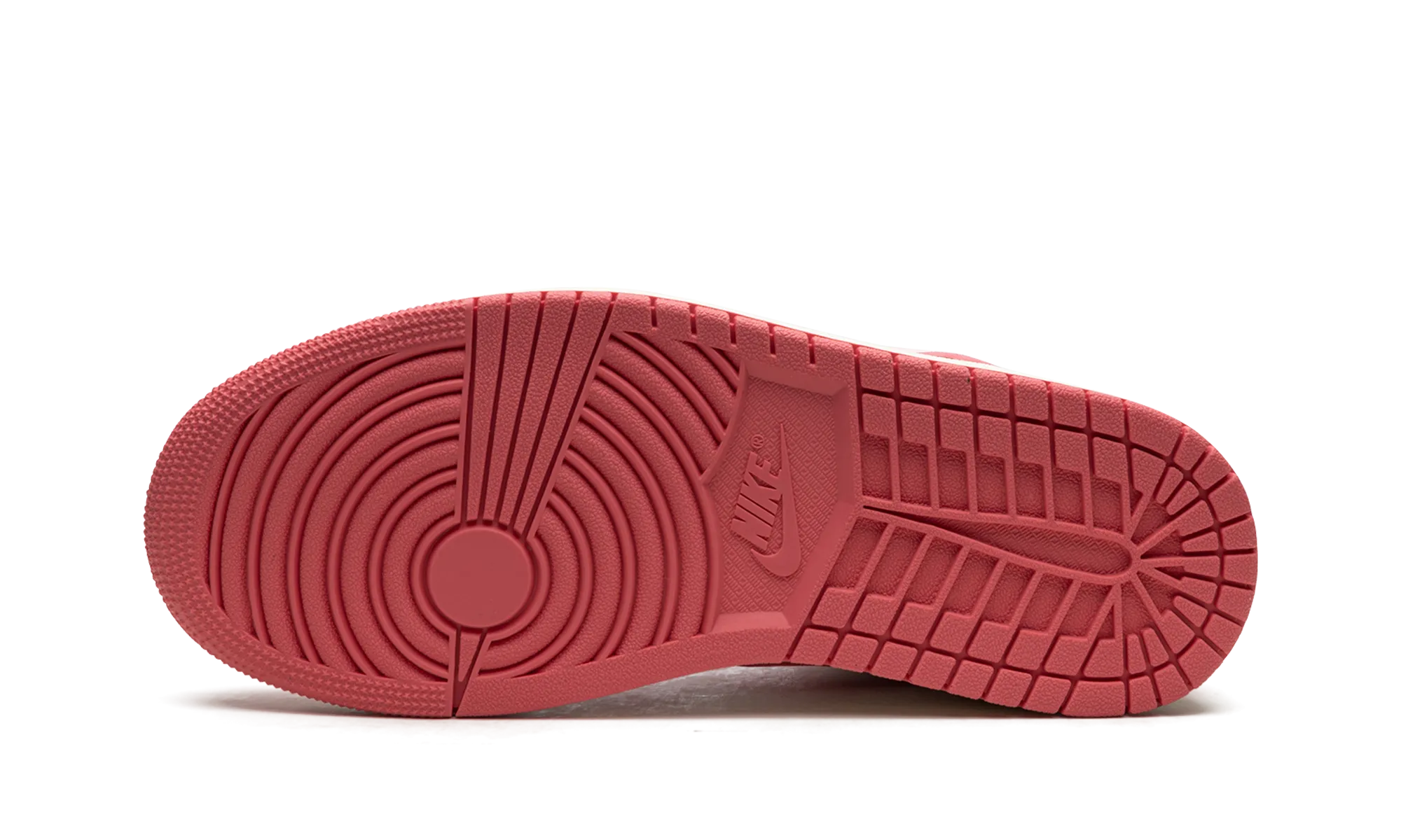 AIR JORDAN 1 MID WMNS "Strawberries And Cream" Durable Ripstop Upper Impact Resistant Toe Cap