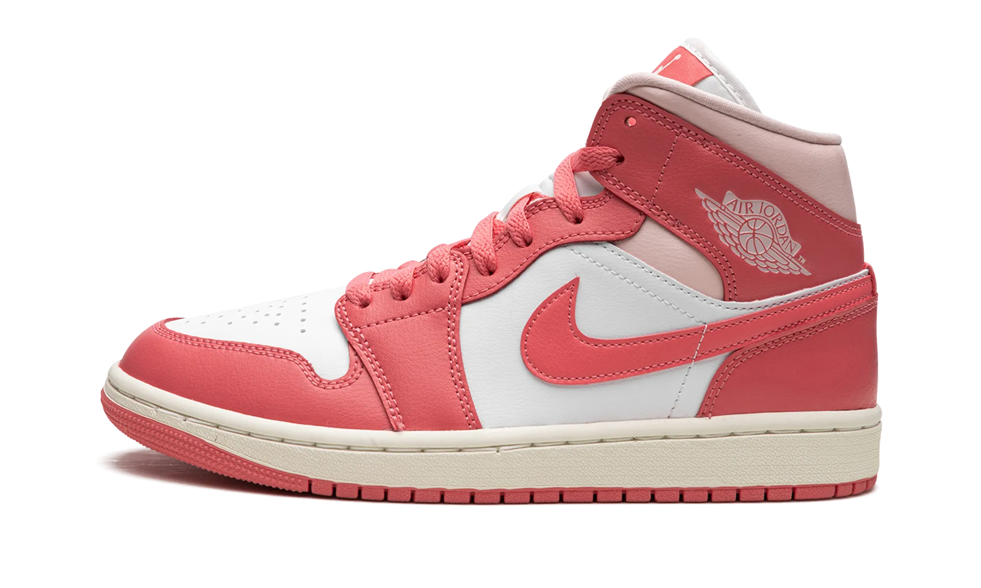 AIR JORDAN 1 MID WMNS "Strawberries And Cream" Side Grip