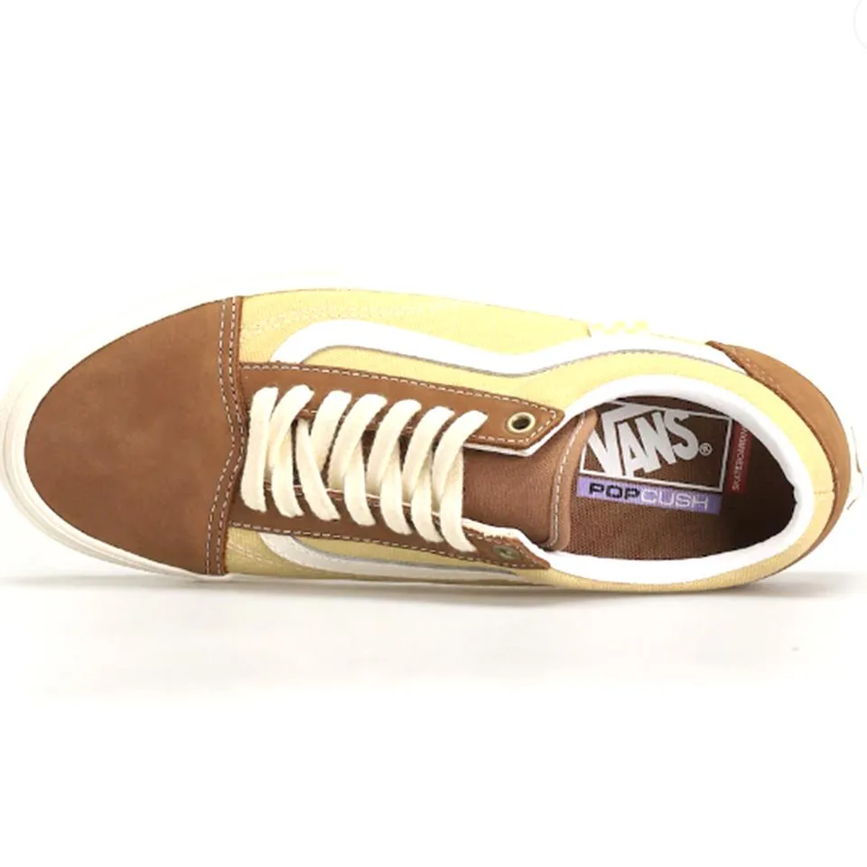 slip - on Footbed Vans Skate Old Skool - Nubuck/Canvas Brown