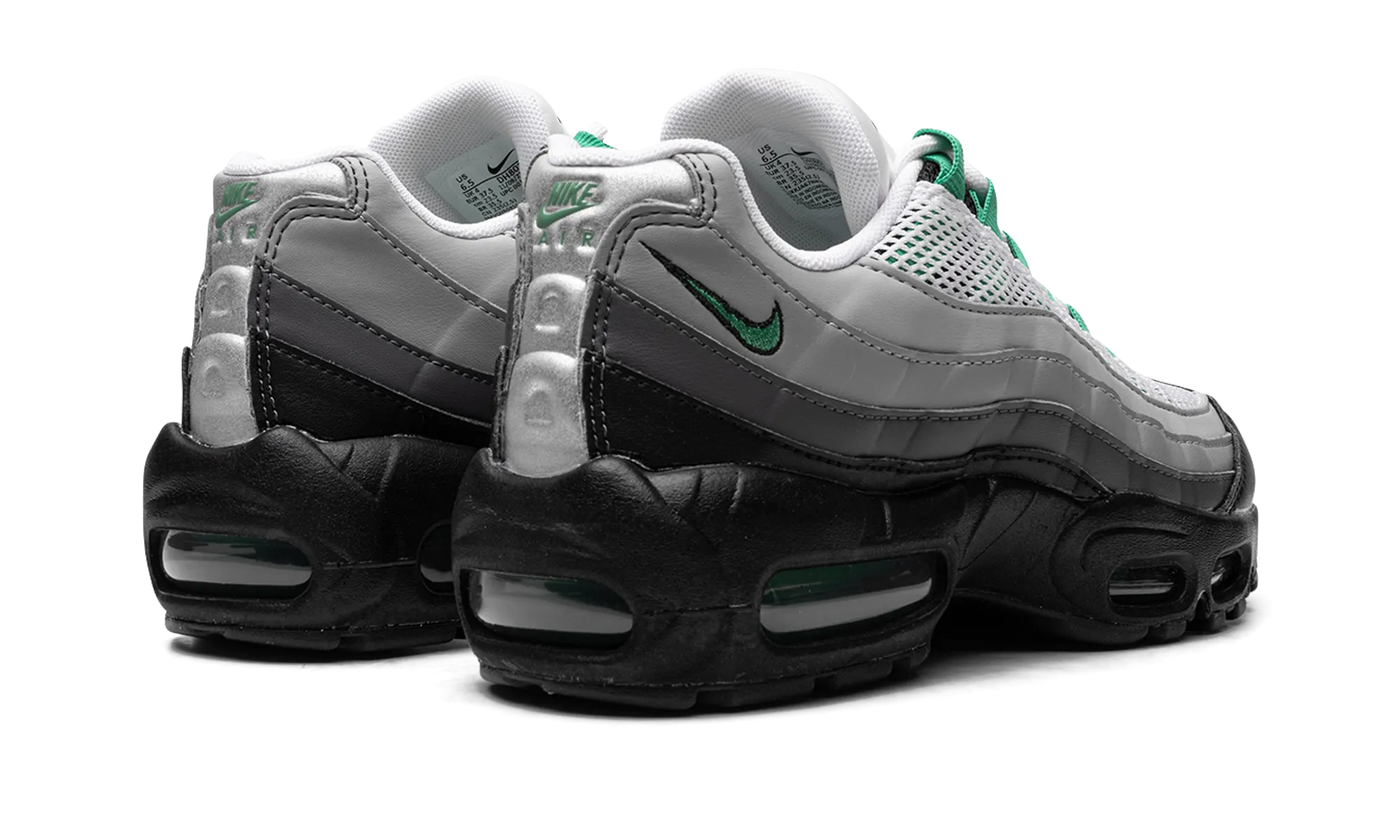 AIR MAX 95 NEXT NATURE WMNS "Stadium Green" night run shoes running in a waterfall area shoes