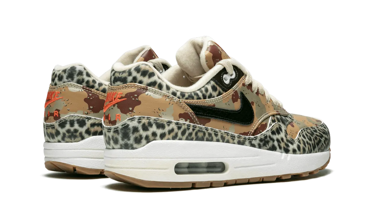 AIR MAX 1 PRM MNS WMNS "Animal Camo" Fashionable appearance Compact