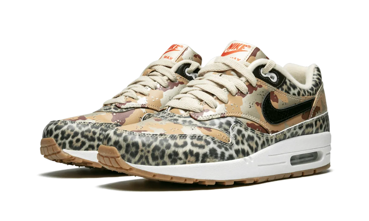 AIR MAX 1 PRM MNS WMNS "Animal Camo" injury - prevention