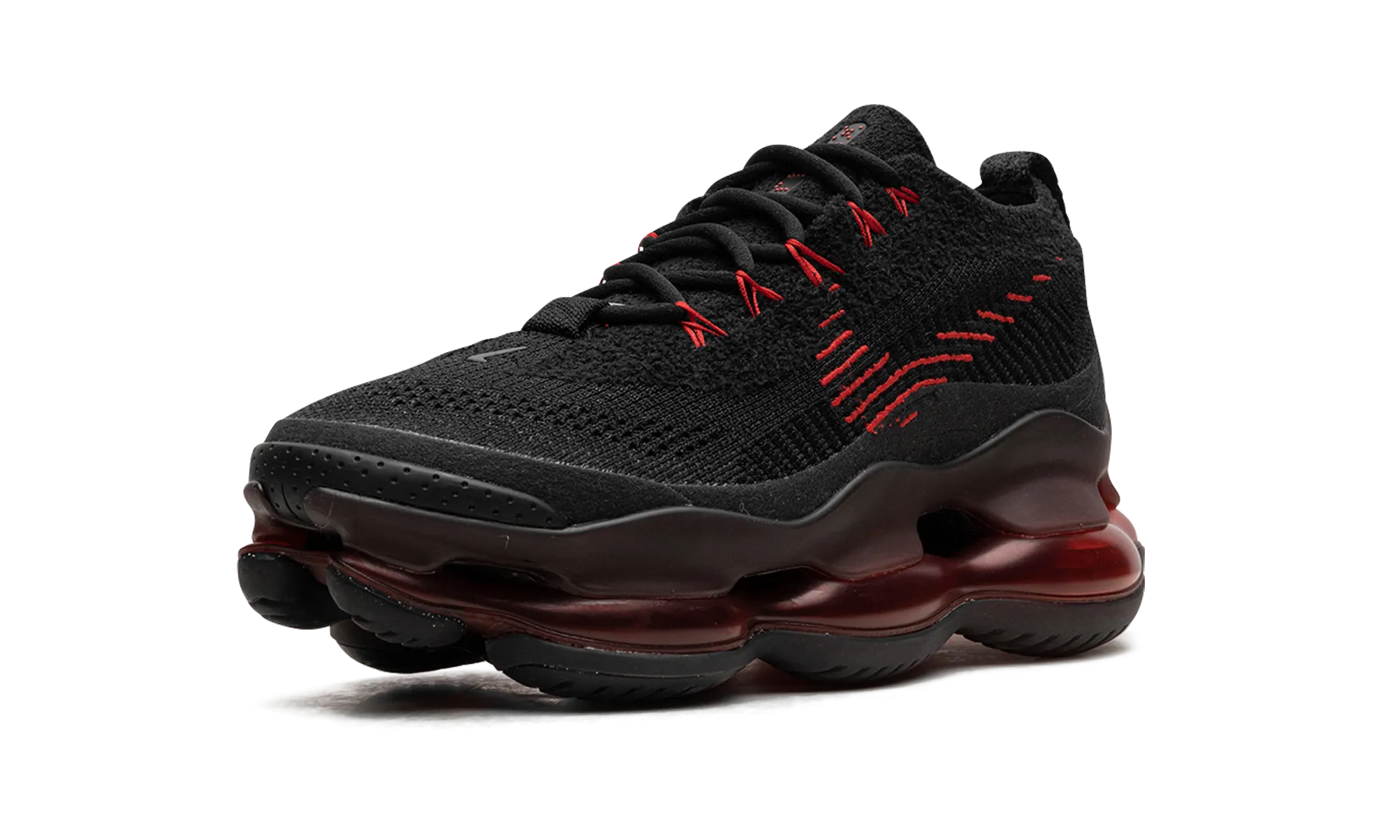 musical - themed running gear expedition - running shoes Air Max Scorpion "Black University Red"