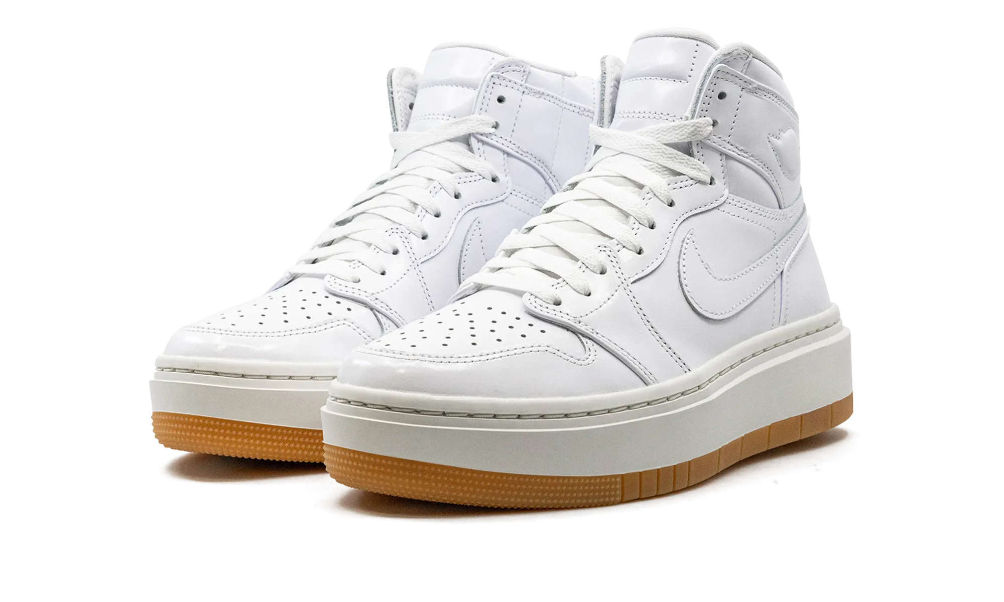 AIR JORDAN 1 ELEVATE HIGH SE WMNS "White/Gum" Torsion Stability Systems Light Touch