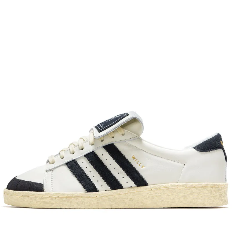 Ventilated Mesh Willy Chavarria x Adidas Jabbar Low - Off White/Core Black