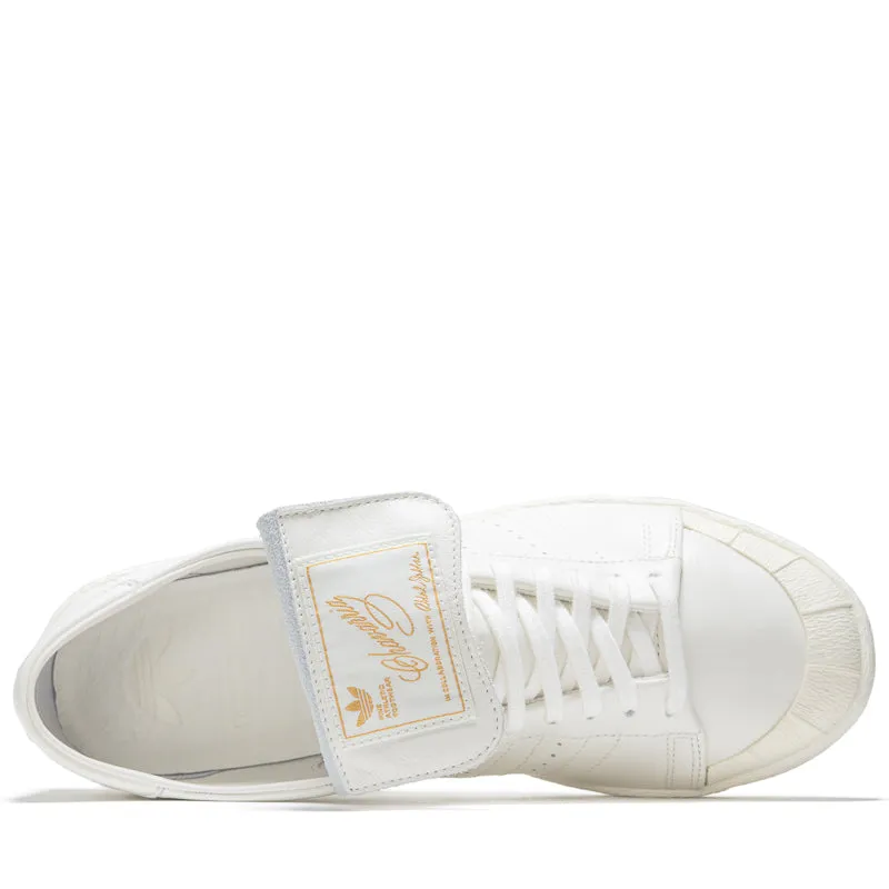 Willy Chavarria x Adidas Jabbar Low - Off White/Gold Metallic Adjustable Fit Self Cleaning Tread