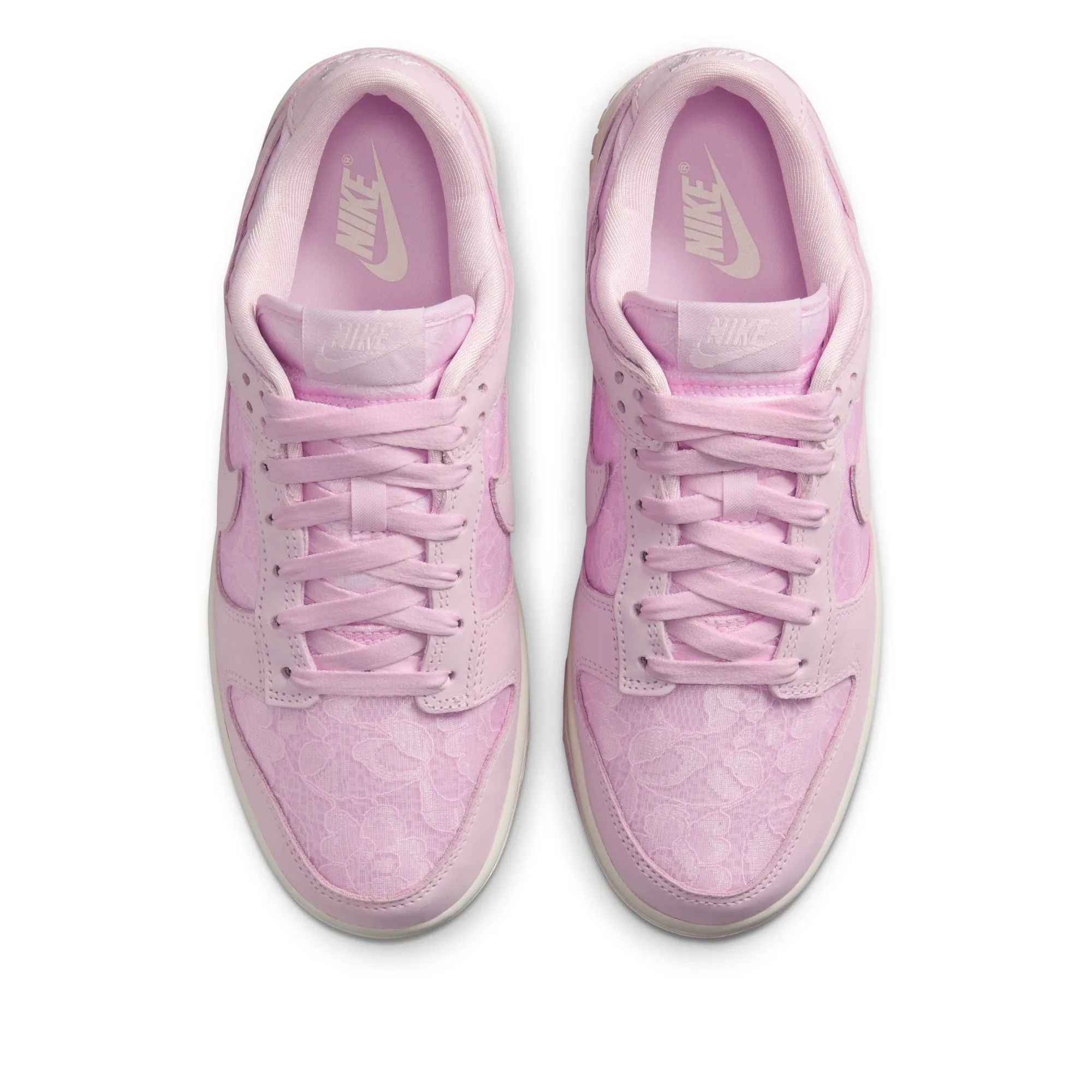 Bold Outsole Geometry Street Trail Women's Nike Dunk Low - Regal Pink/Pink Foam