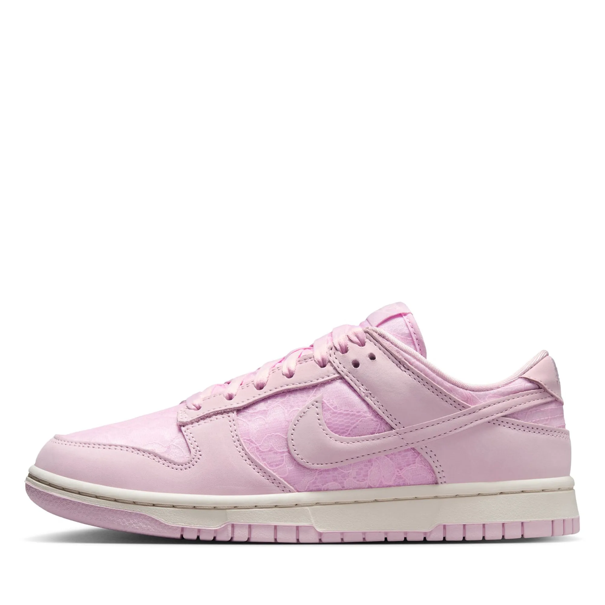 Women's Nike Dunk Low - Regal Pink/Pink Foam Thermoforming Technology Light Movement