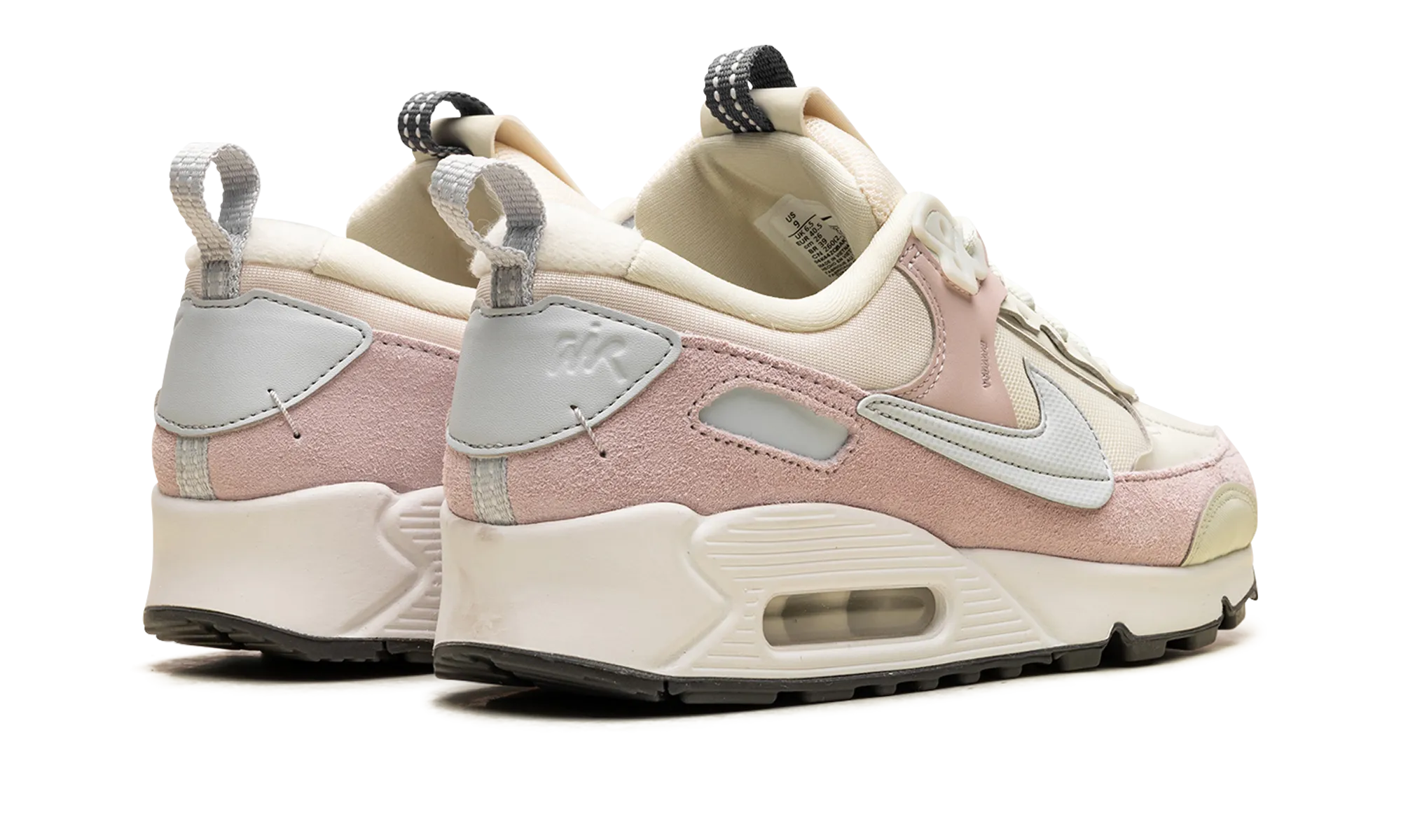 Air Max 90 Futura WMNS "Pale Ivory Platinum Violet" FoamMidsole Training efficiency