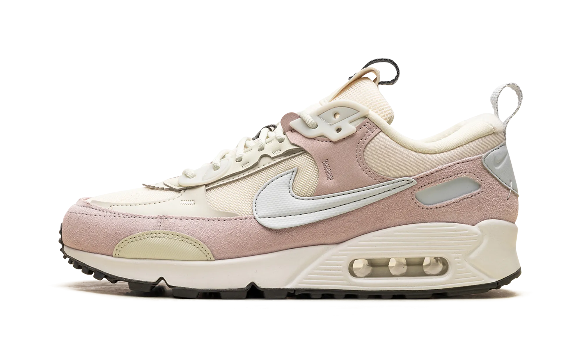 Air Max 90 Futura WMNS "Pale Ivory Platinum Violet" hybrid shoes