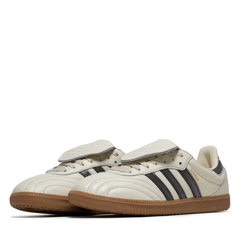 Women's Adidas Samba LT - Cream White/Core Black Minimalist Stitching Calm Tones