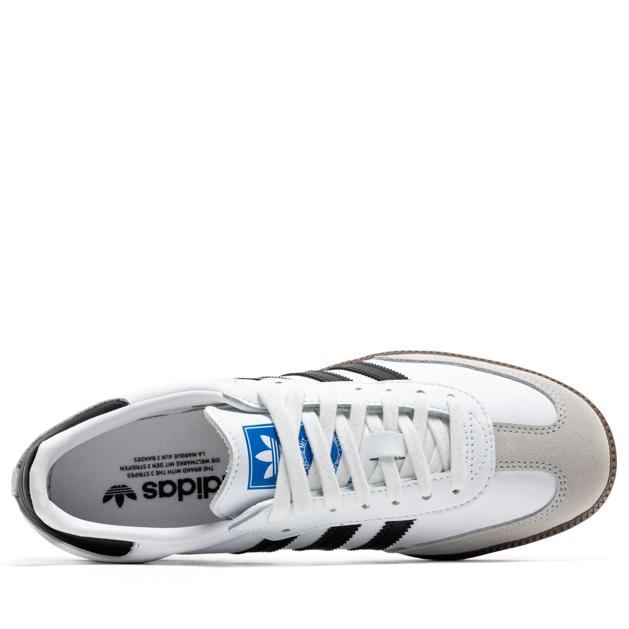 Women's Adidas Samba OG - Cloud White/Core Black Effortless Ease