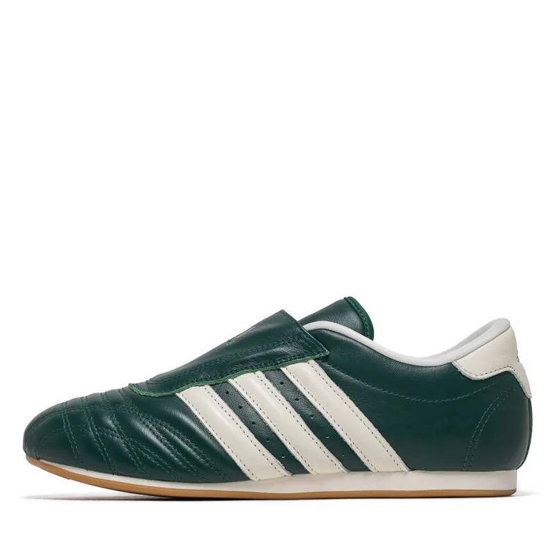 Women's Adidas Taekwondo - Collegiate Green/Off White Quick Dry Materials