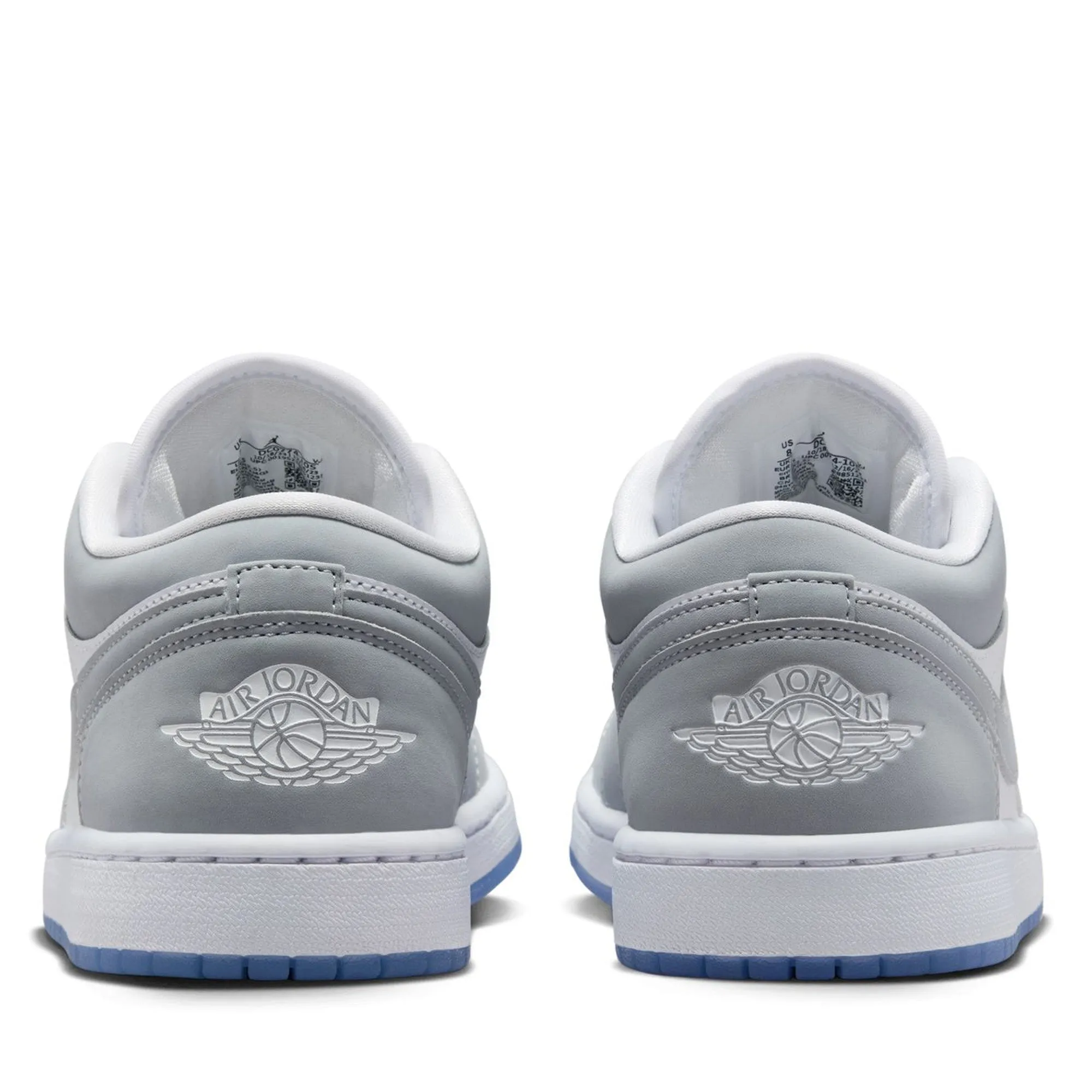 Women's Air Jordan 1 Low - White/Wolf Grey Durable Feel