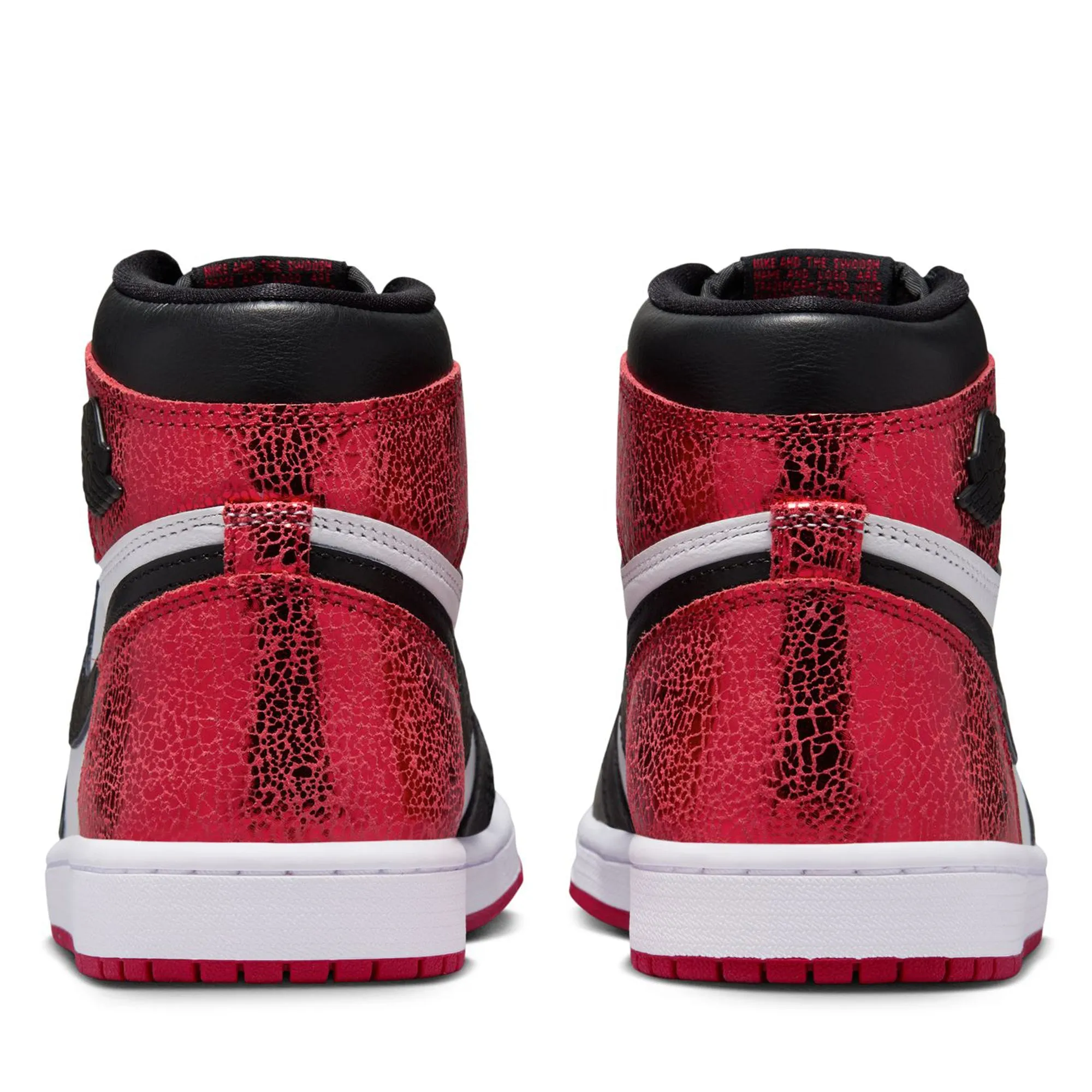 Performance Boost Durable outsole Women's Air Jordan 1 Retro High OG 'Ruby' - Varsity Red/Black