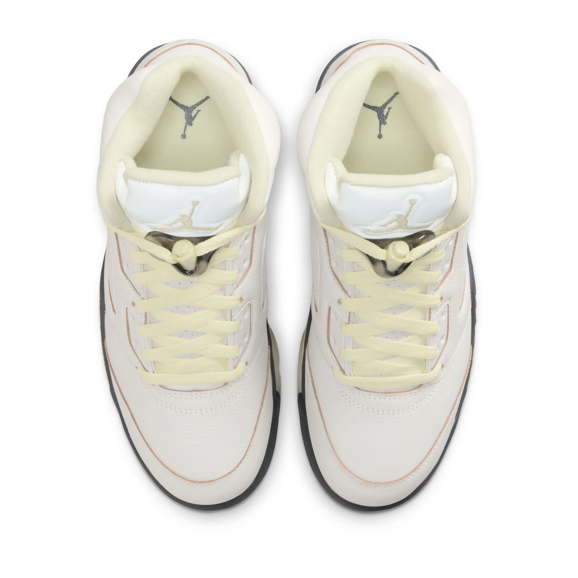 Fast Move QuickDrying Women's Air Jordan 5 Retro - Sail/Luminous Green