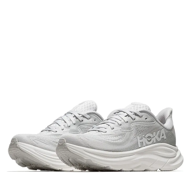 Women's Hoka Clifton 10 - Cosmic Grey/Stardust Airflow Enhanced Tongue